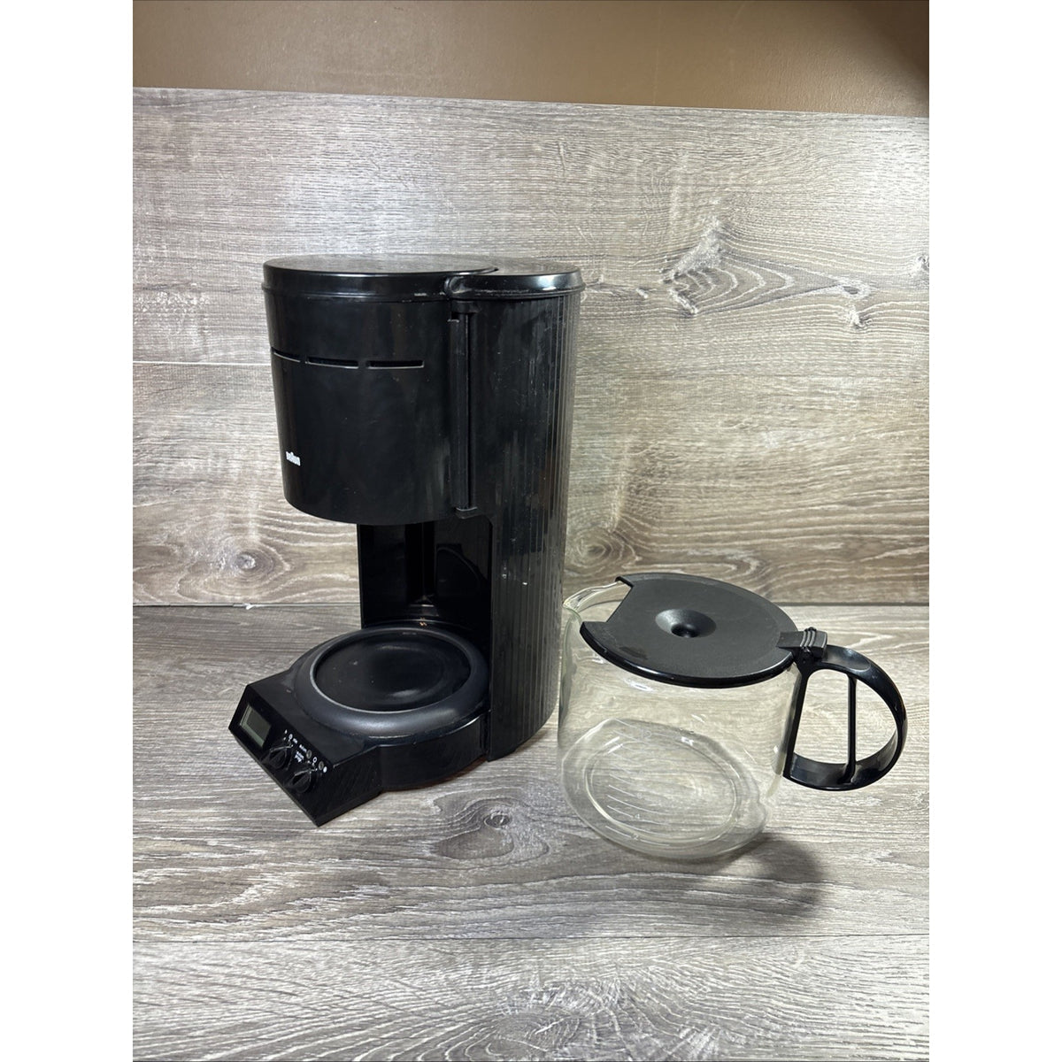Vintage Braun Aromaster 4091 12 Cup Coffee Maker Black