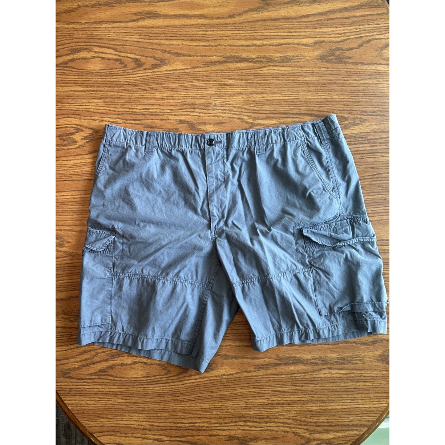 Polo Ralph Lauren Classic Fit Men Gray Cargo Shorts Size 48 Military Utility