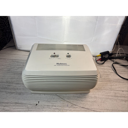 Holmes Air Purifier Ionizer 3 Speed Fan Tabletop Model HAP-240 Tested