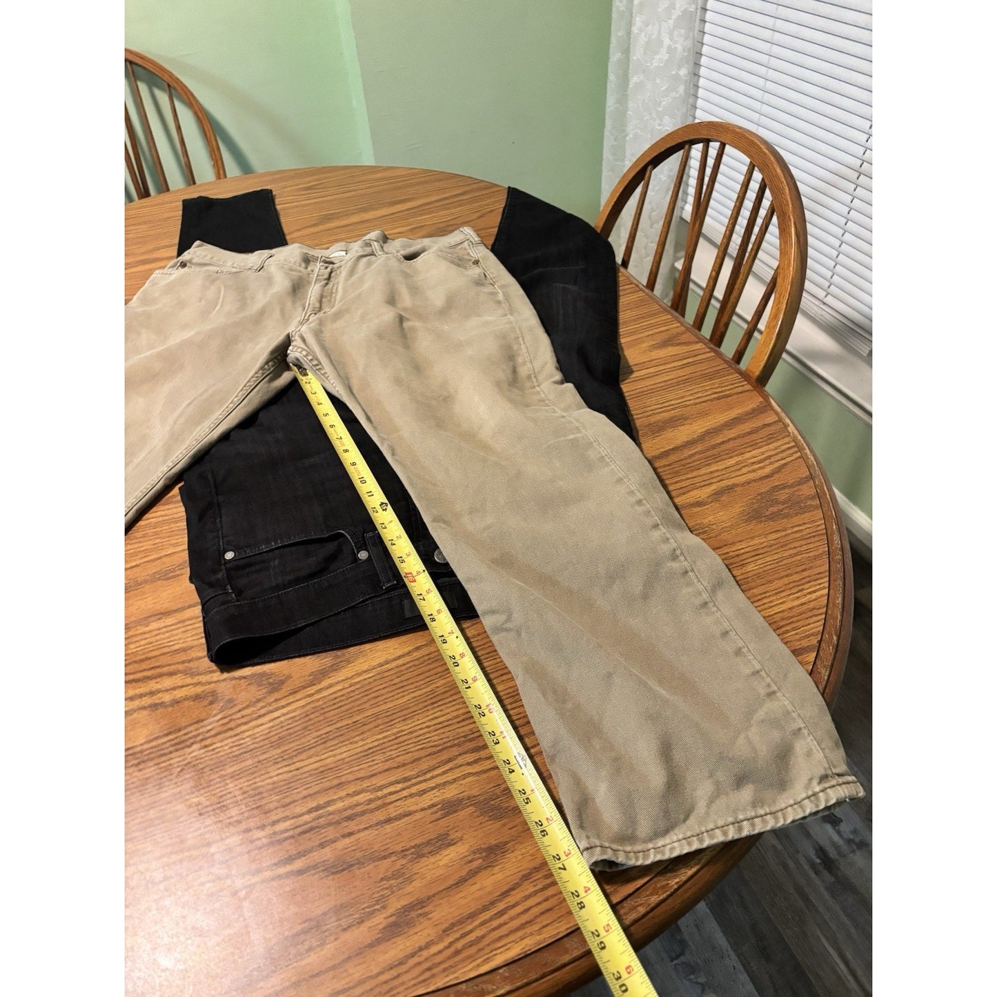 Polo Ralph Lauren Mens Classic 867 Jeans Beige Brown 100% Cotton 38x30 Preppy