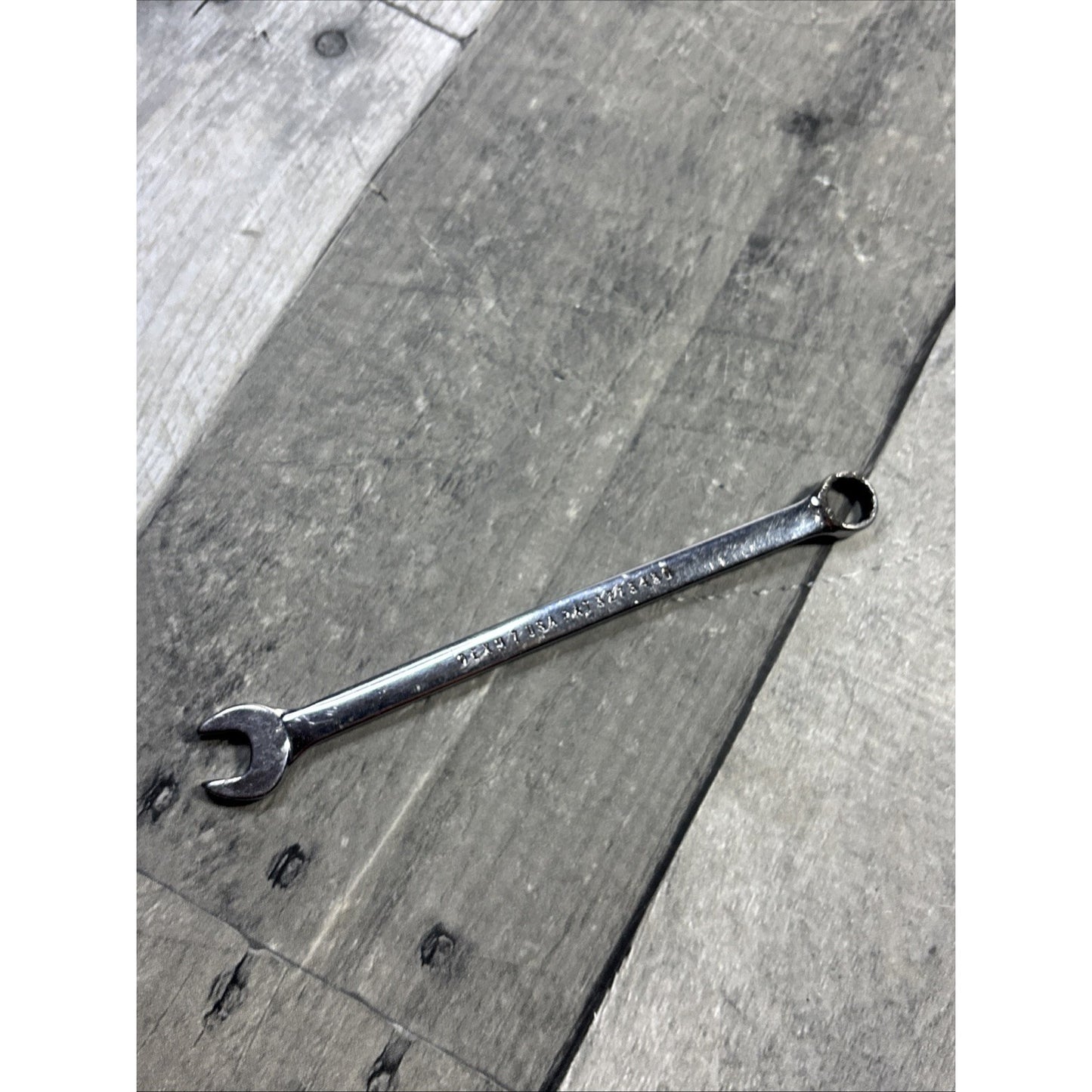 Snap-on Tools 7mm Metric 12pt Short Length Chrome Combo Wrench OEXM7B USA (606