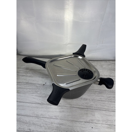 Wear-Ever Air Fryer 3Qt Allegro Stockpot Aluminum Non-stick Dutch Oven Saute Pan