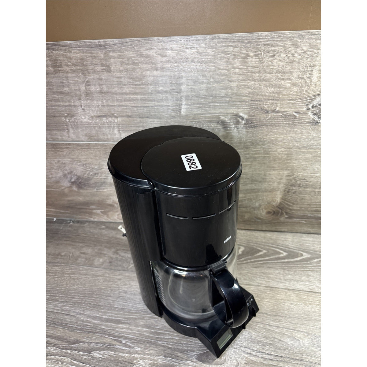 Vintage Braun Aromaster 4091 12 Cup Coffee Maker Black