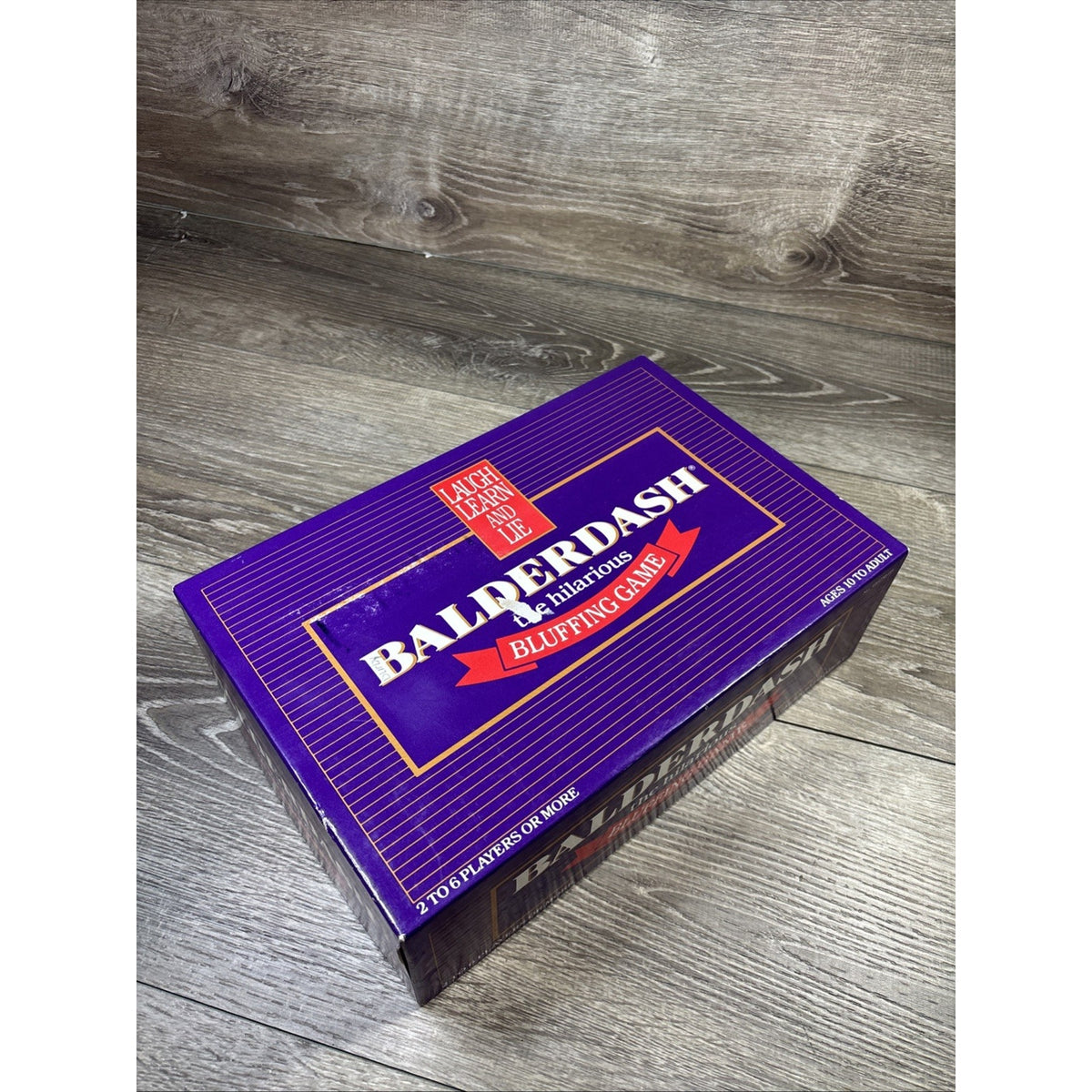 Gameworks Balderdash Vintage 1984 Complete Board Game Word Dice 2+ 10+