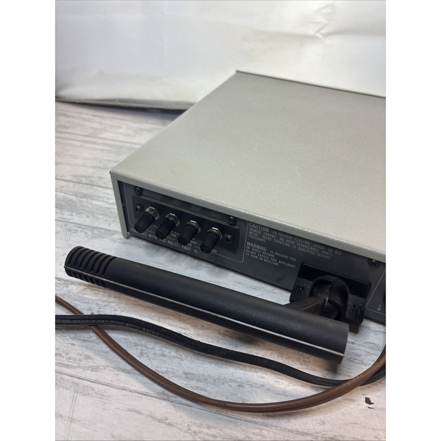 Vintage MCS Series 3730 Mini FM/AM Stereo Tuner Tested And Working!!