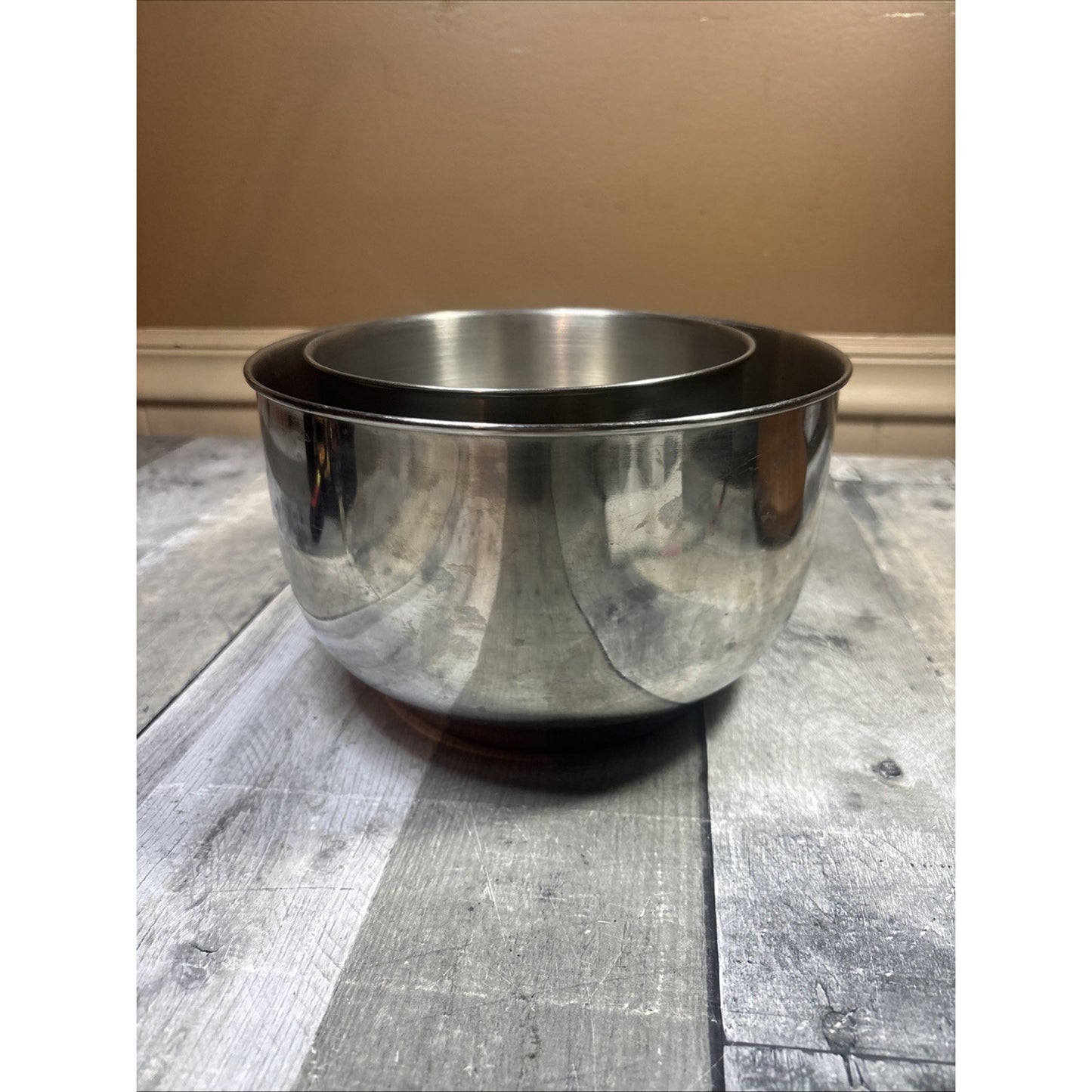 Sunbeam Mixmaster Heritage Series 2346 2350 2353 2354 Stainless Mixing Bowl Set