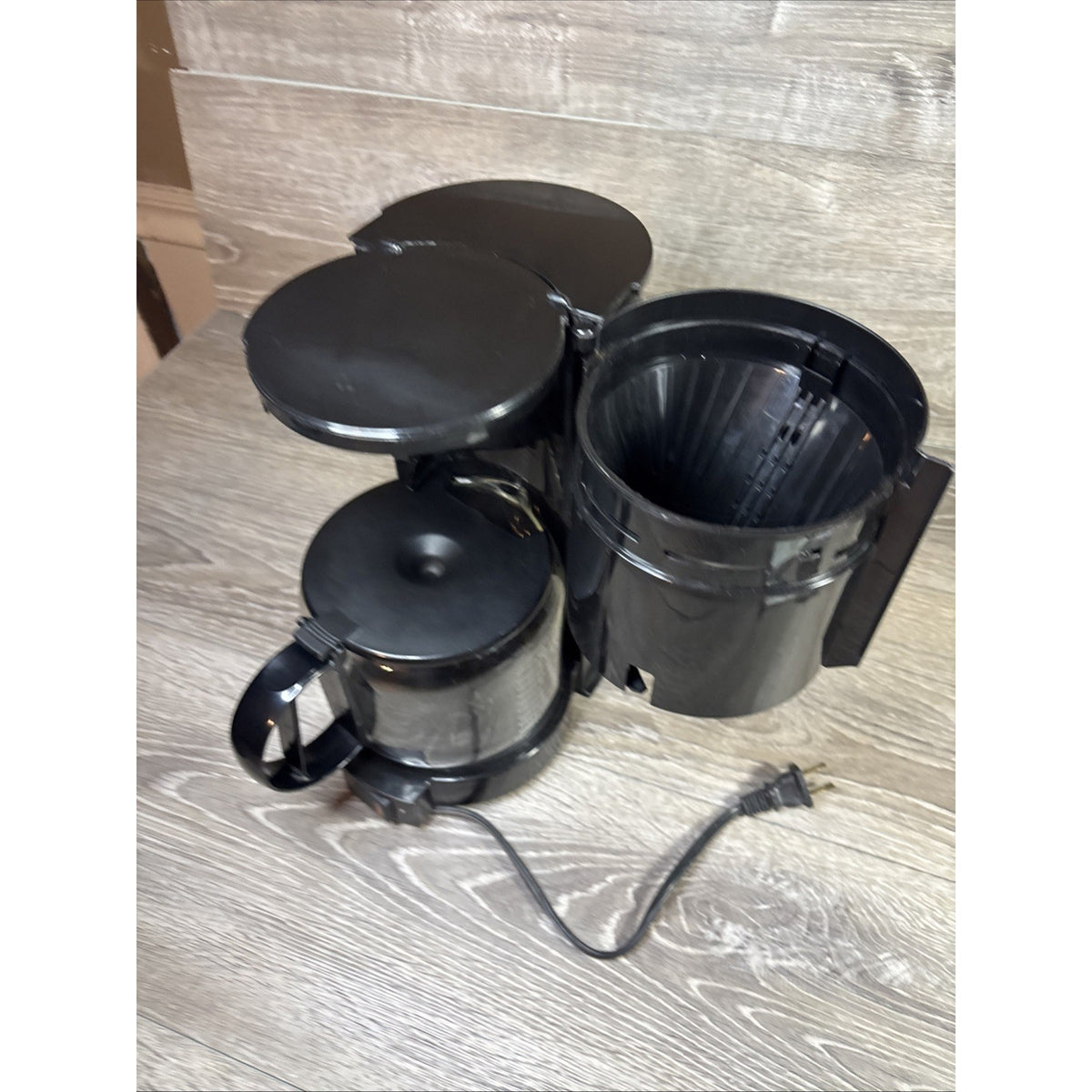 Braun Aromaster KF 400 10 Cup Coffee Maker Black Type 4085 w/ Flavor Seal Carafe