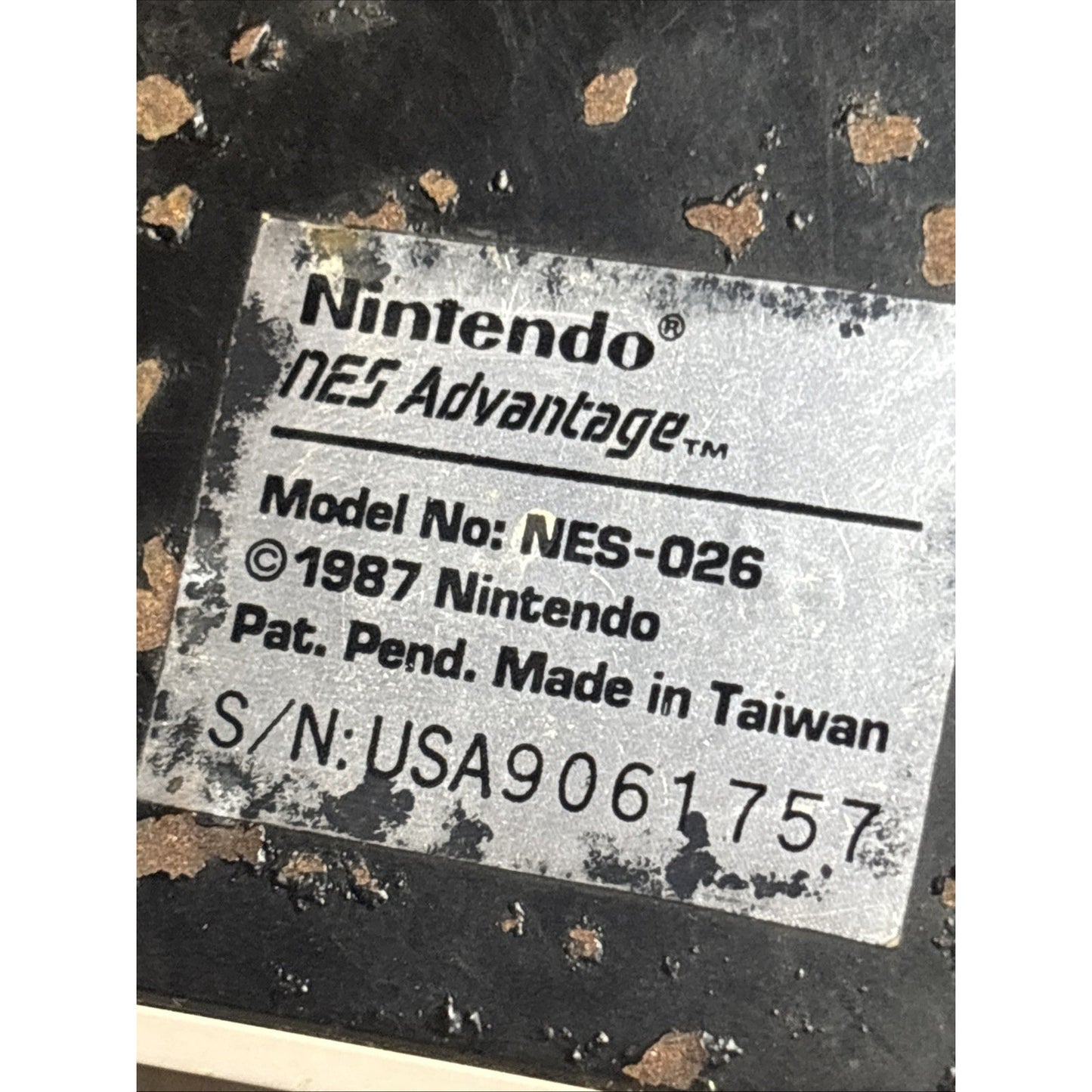 Nintendo NES Advantage Controller NES-026 Joy Stick Tested, Working