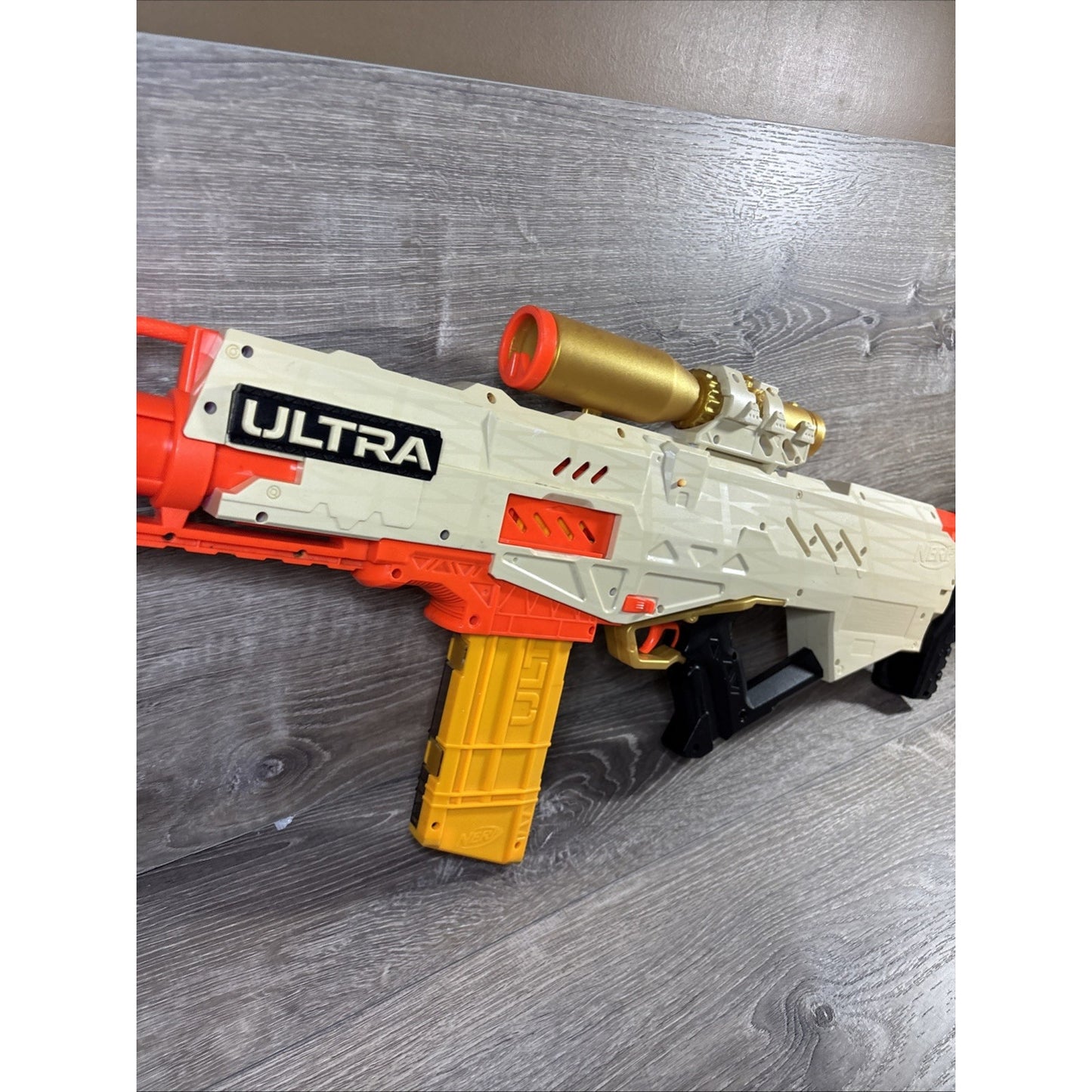 NERF Ultra Pharaoh Dart Blaster White/Orange/Gold