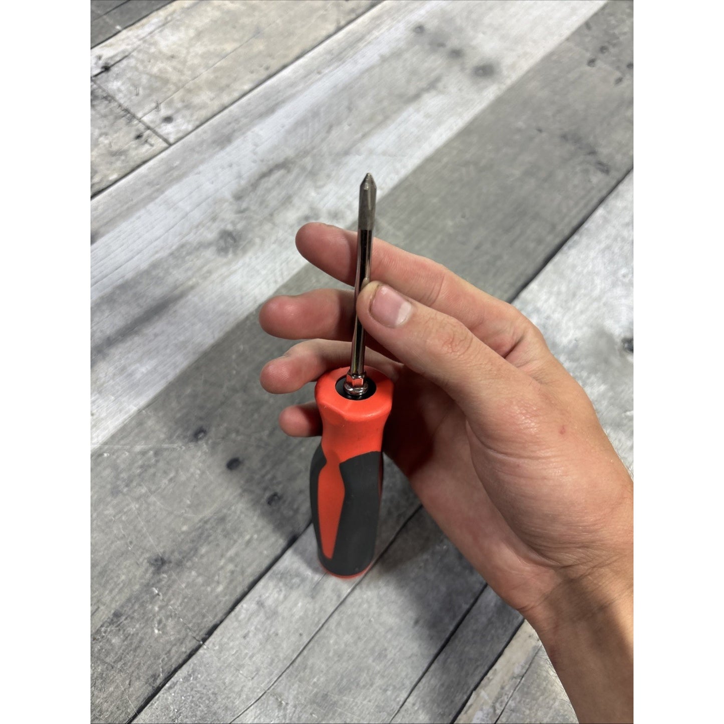 Snap-on SHDP31IR Red, Phillips No. 1 Hard-Grip Standard Screwdriver