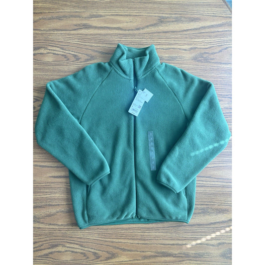 Uniqlo Full Zip Fleece Jacket - Green - NWT Size Women’s S Small - New