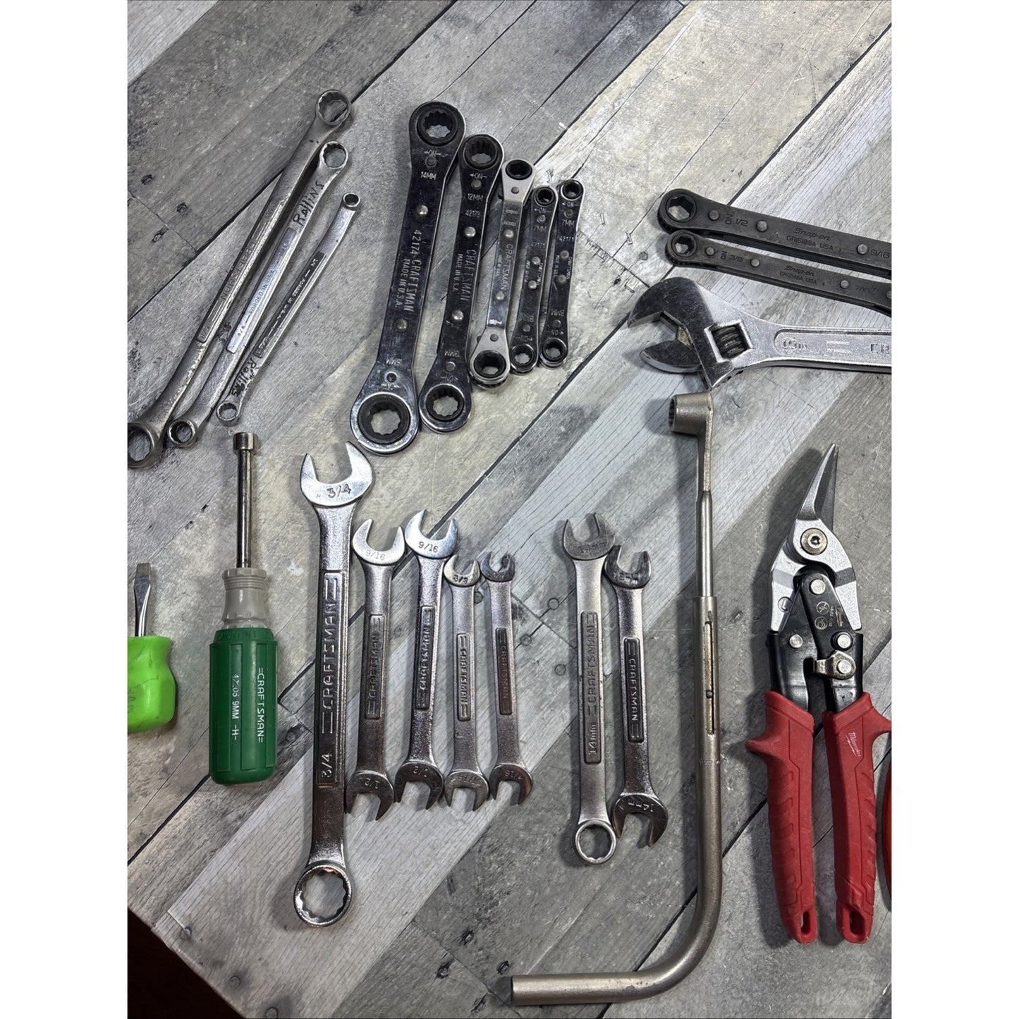 Miscellaneous Wrenches & Other Hand Tools - Snap On , Craftsman, Milwaukee USA
