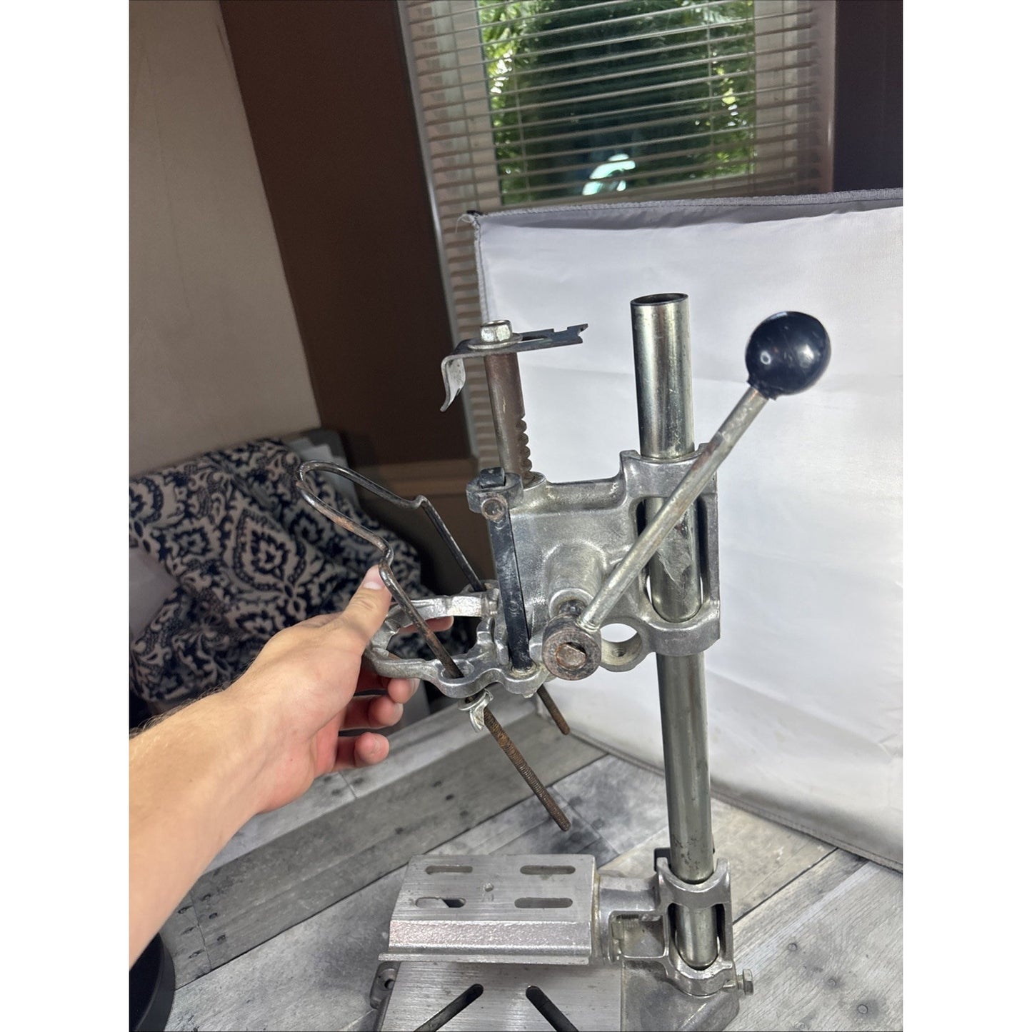 Vermont American #17192 for 1/4" and 3/8" Drills - Drill Press Stand