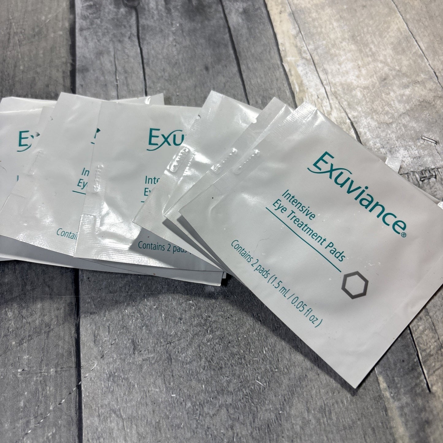 Exuviance Intensive Eye Treatment Pads - Lot Of 8 Pouches (2 Pads Per Pouch)