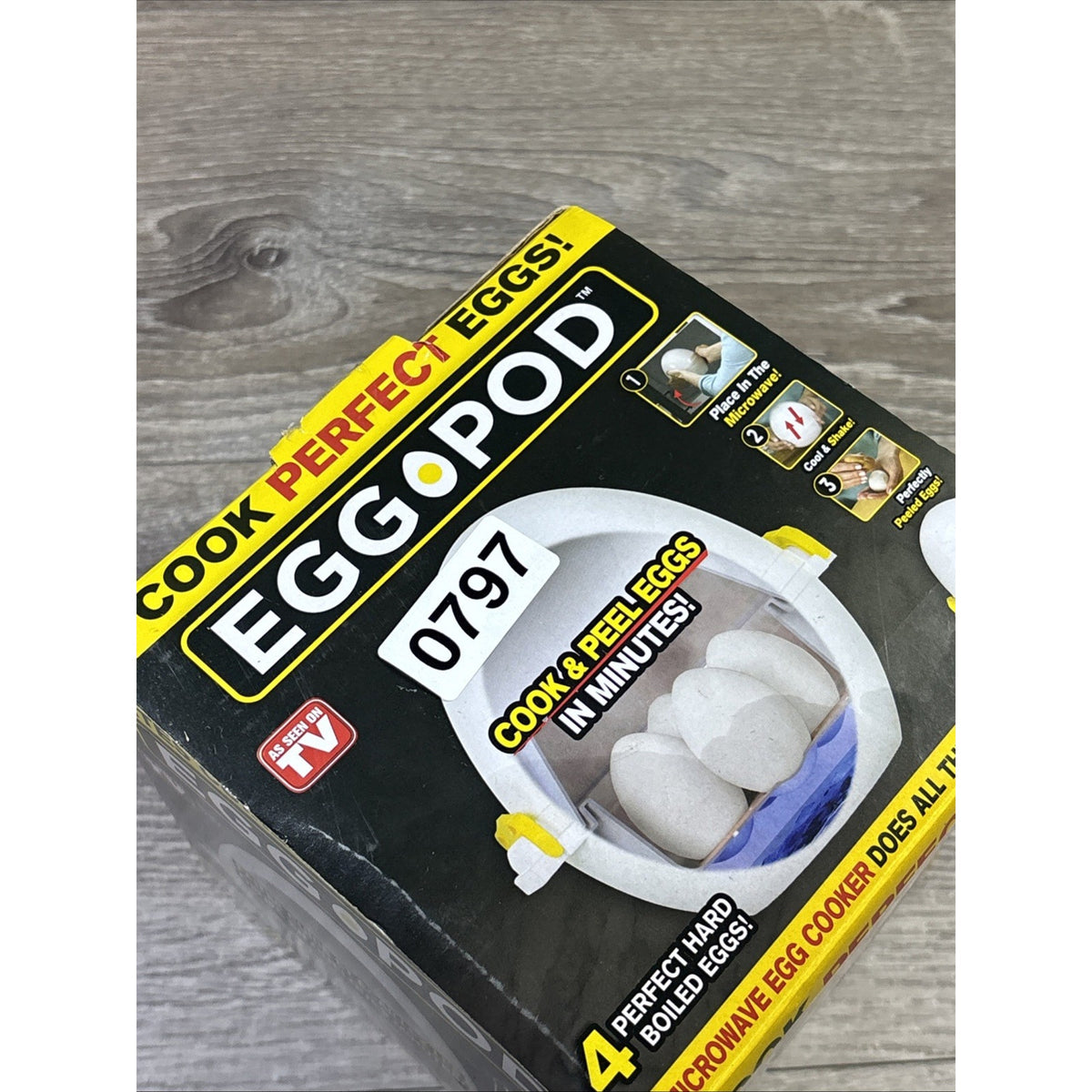 Egg Pod Microwave Oven Cooker W/ Box - As seen on TV