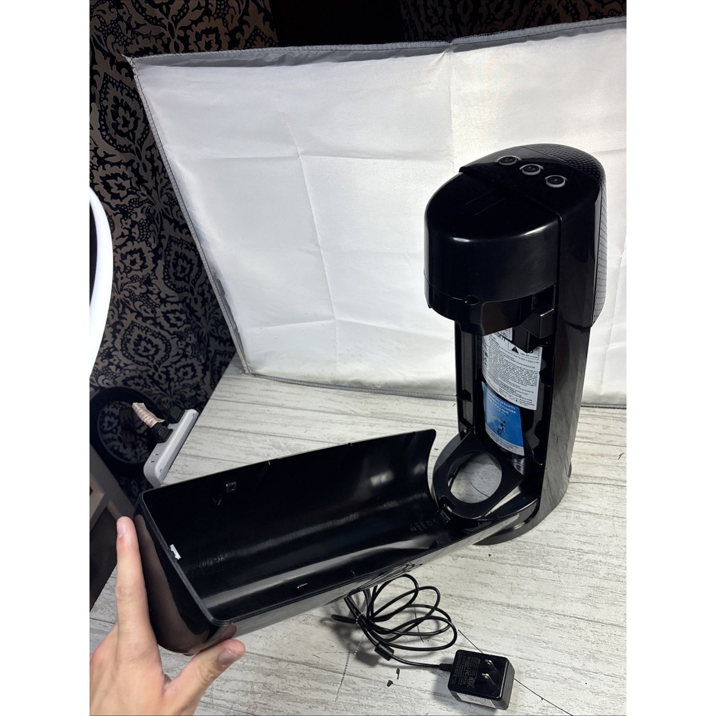 SodaStream One Touch SOT-001 Sparkling Water Maker Only W/ Power Cord Tested!