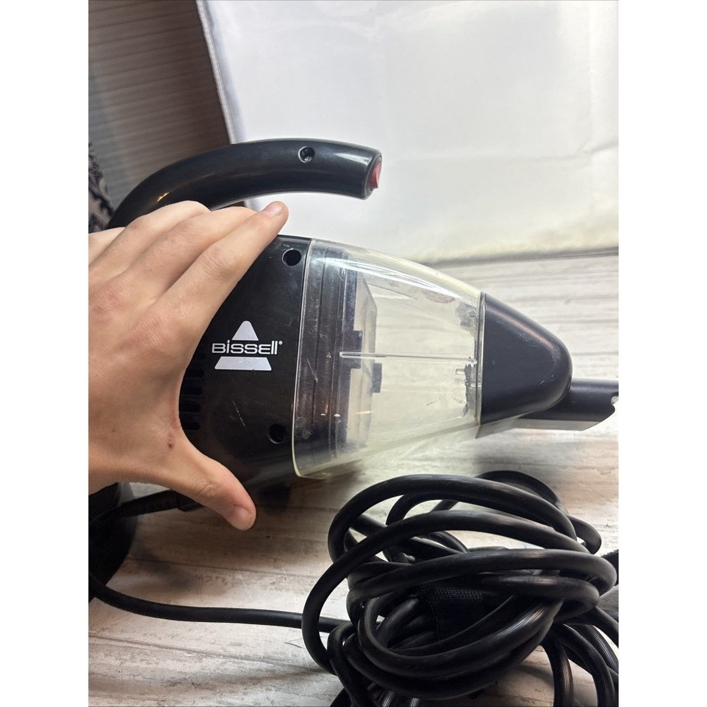 BISSELL 33A1 Pet Hair Eraser Handheld Corded Vacuum Cleaner Black Clean & Tested