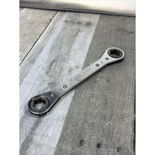 Vintage Snap-on 17mm x 19mm Ratcheting Box End Wrench RBM1719S Underline 0611
