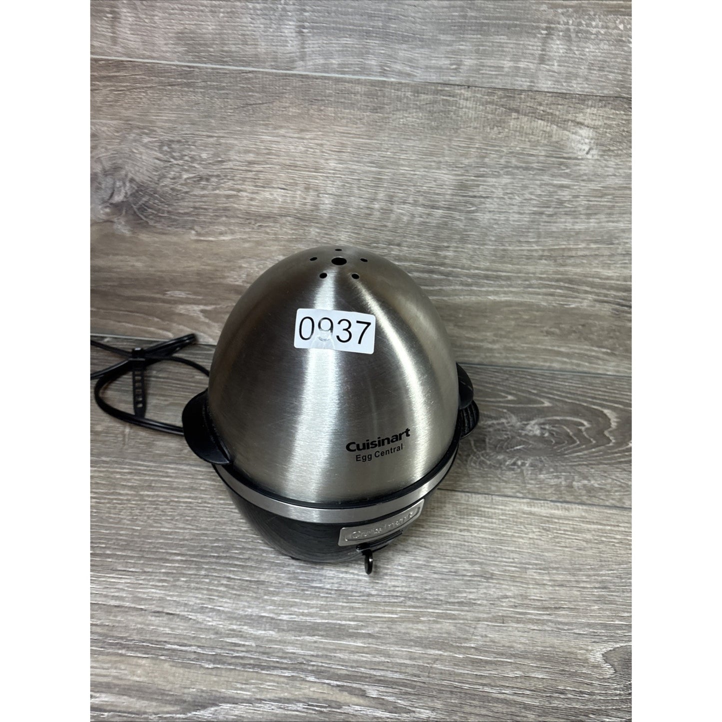 Cuisinart Egg Cooker Stainless Series Model CEC-7 Stainless Steel Tested/Works