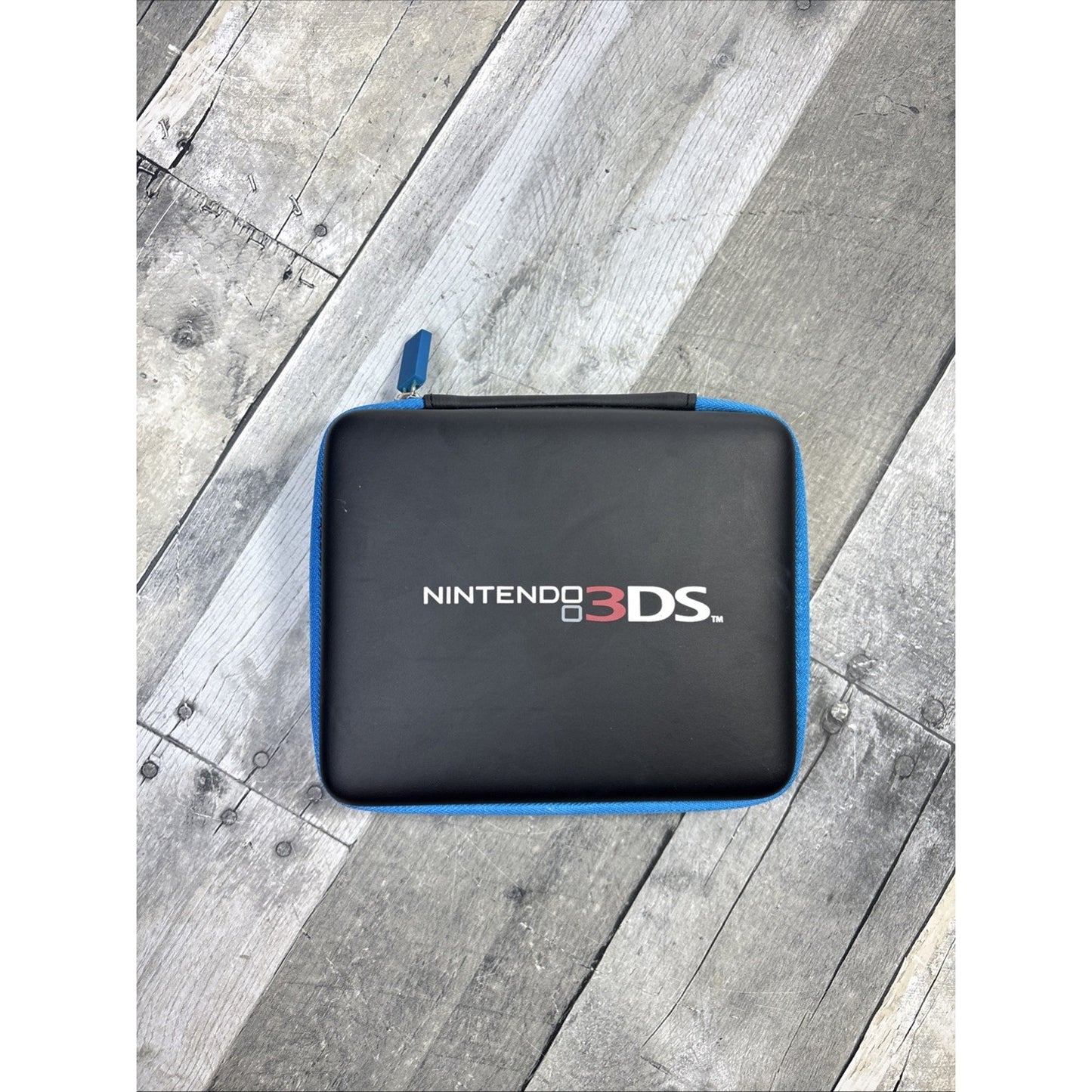 Nintendo 3DS Black Padded Travel Carrying Case Hard Shell Console Games