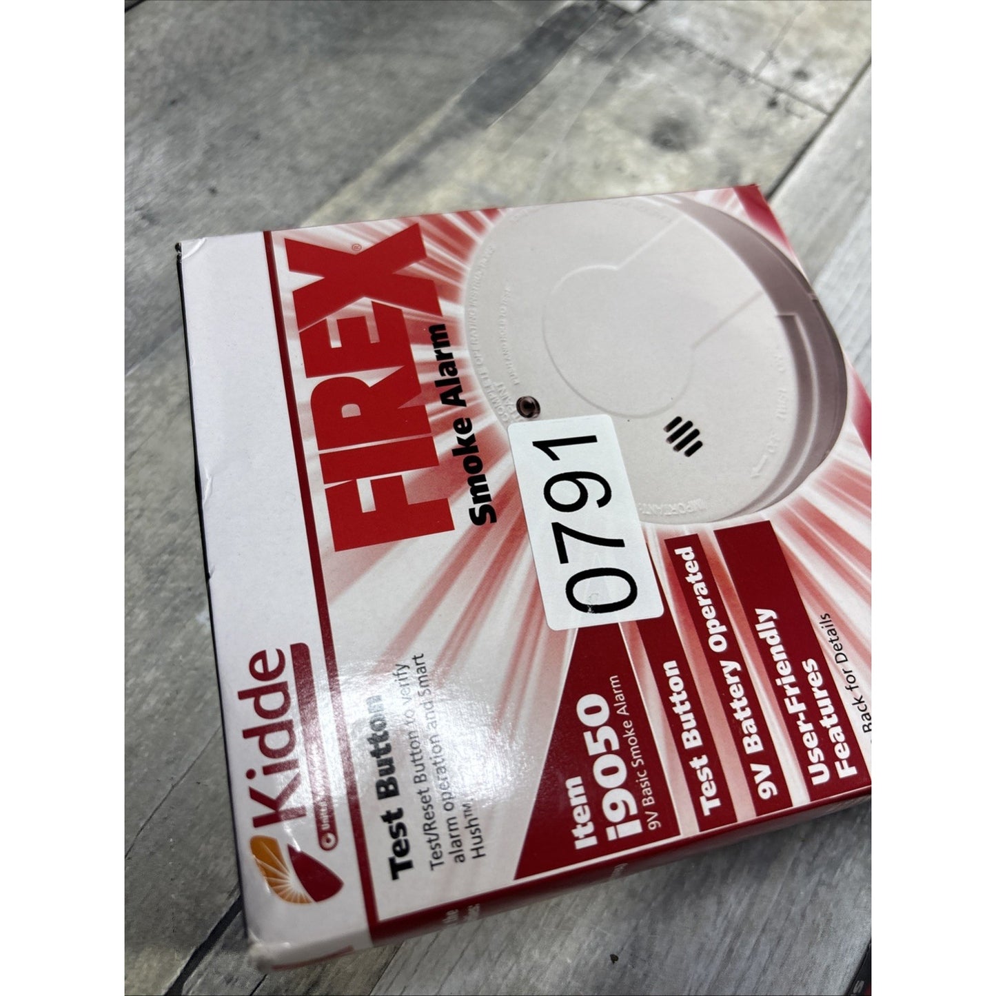 Kidde i9050 Smoke Detectors – Battery Operated, White, Easy Install- Open Box