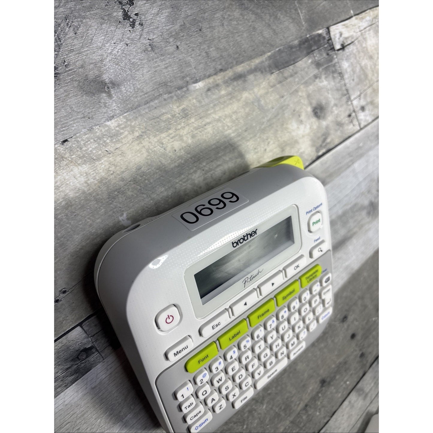 Brother P-Touch PT-D210 Handheld Label Maker Fully Functional