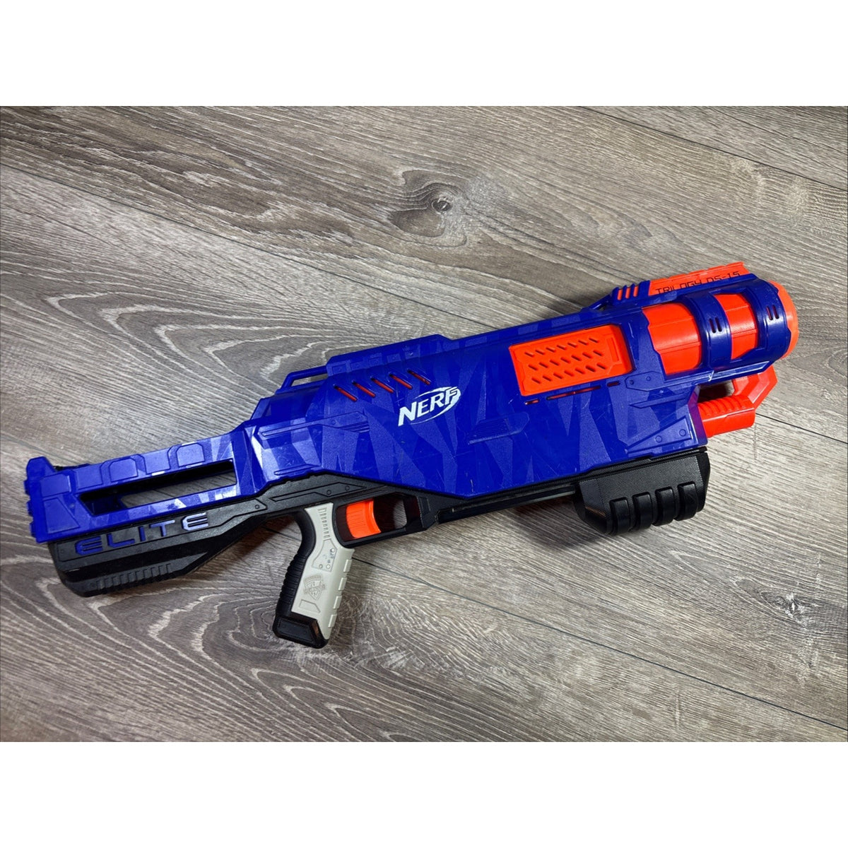 NERF N-Strike Elite Trilogy DS-15 Dart Blaster Blue/Orange 2015 MPN A0712