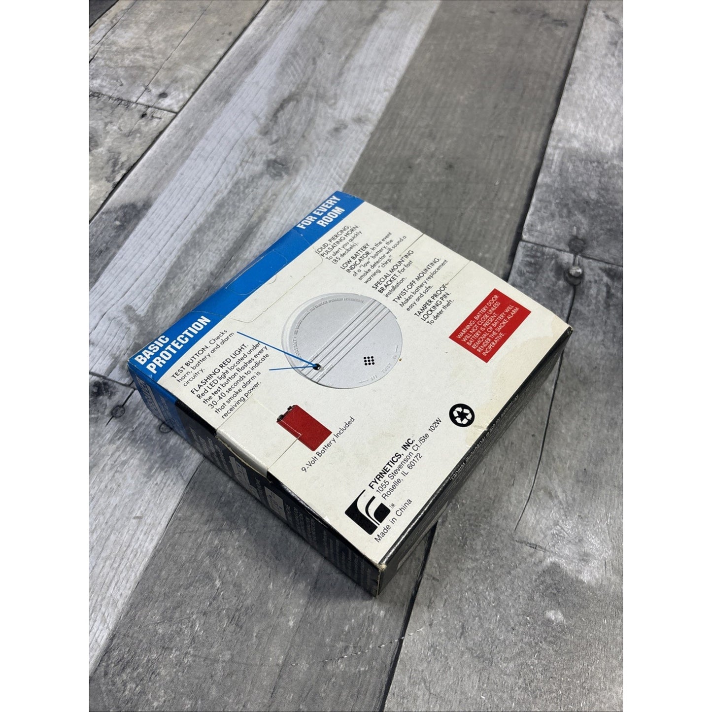 Kidde Lifesaver Smoke/Fire Alarm Model #0915 BATTERY INCLUDED-