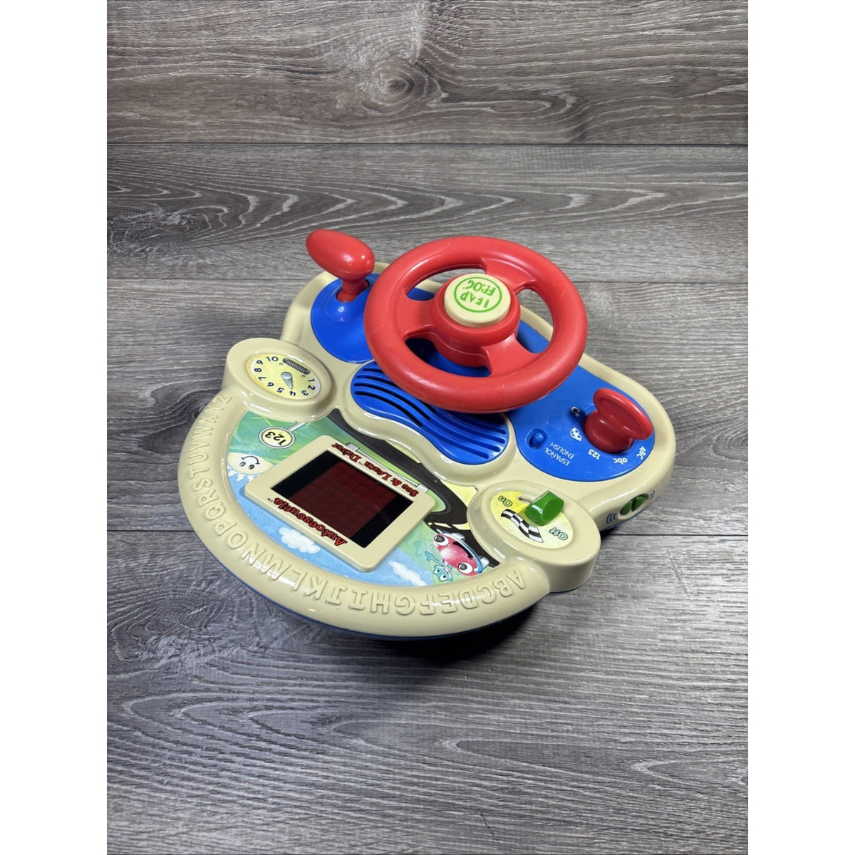 LeapFrog See & Learn Driver Toy Bilingual English Spanish Alphabet Numbers Songs
