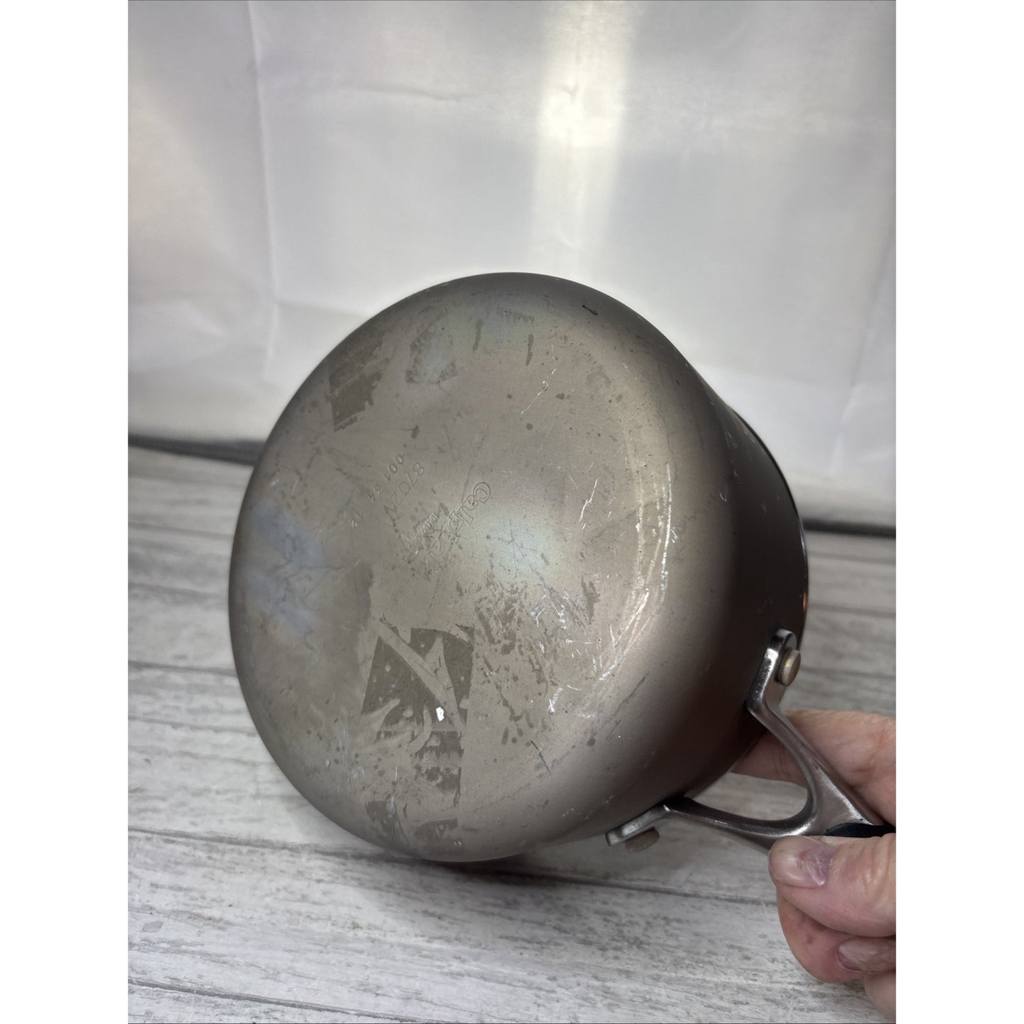 Calphalon 8702 Sauce Pan 2.5 Qt w/ Glass Lid Made in USA