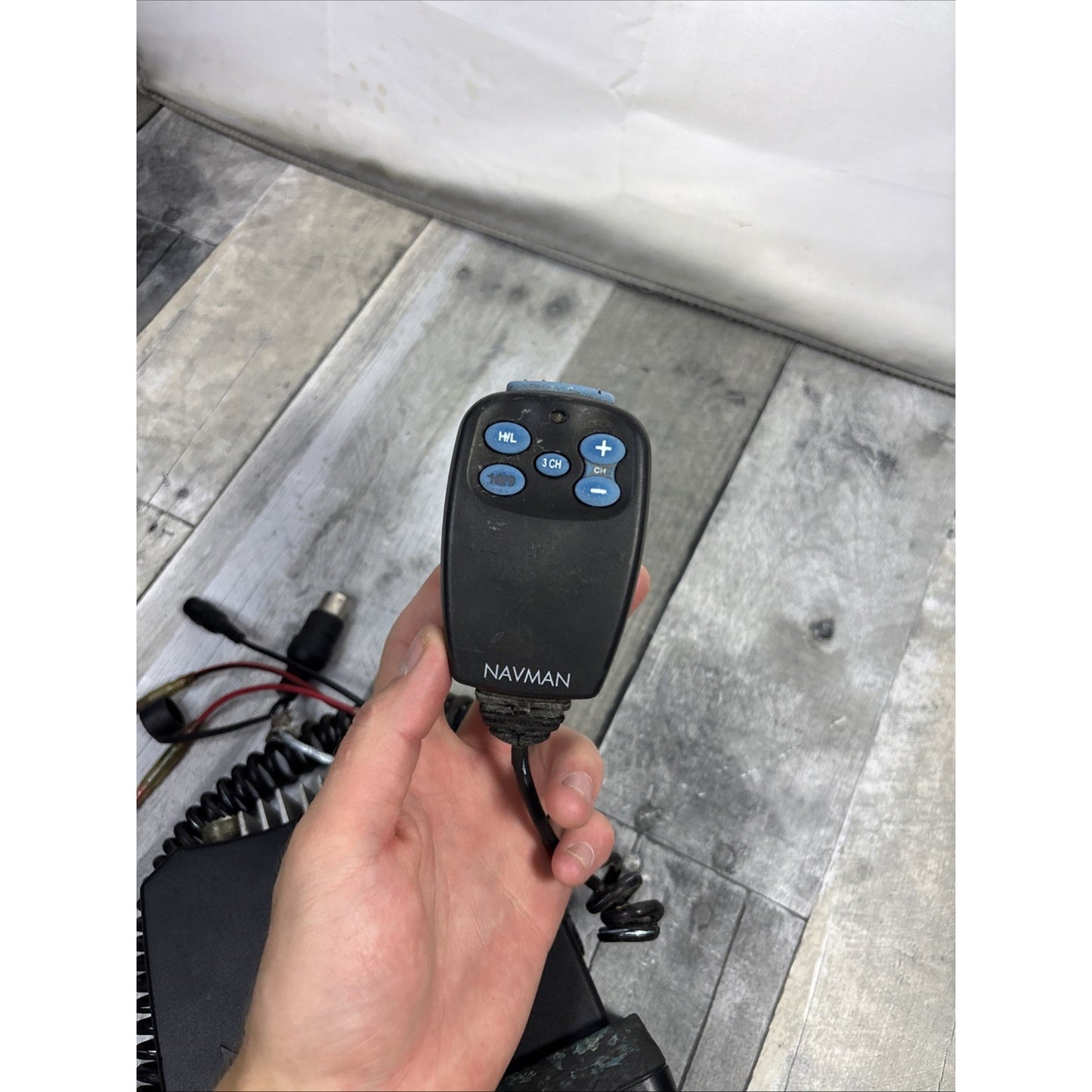 NAVMAN VHF 7100 Marine Radio Transceiver Handset VHF7110 EU Northstar Explorer