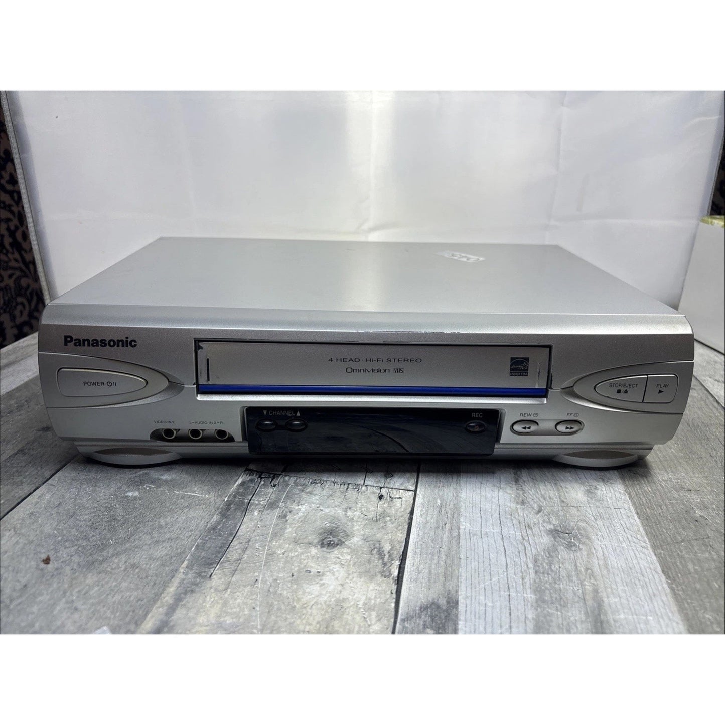 Panasonic PV-V4524S 4-Head Hi-Fi Stereo VHS Video Cassette Recorder VCR