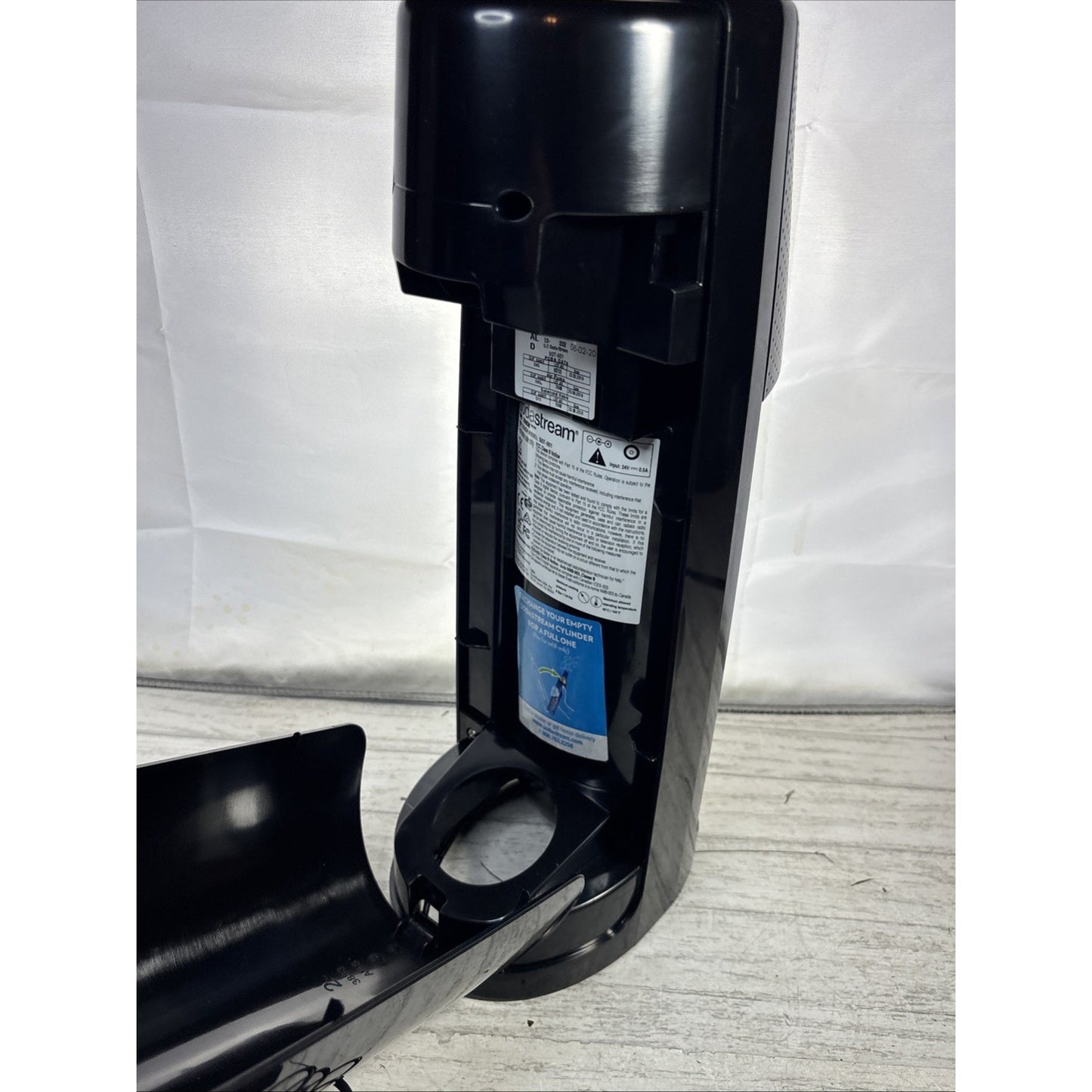 SodaStream One Touch SOT-001 Sparkling Water Maker Only W/ Power Cord Tested!