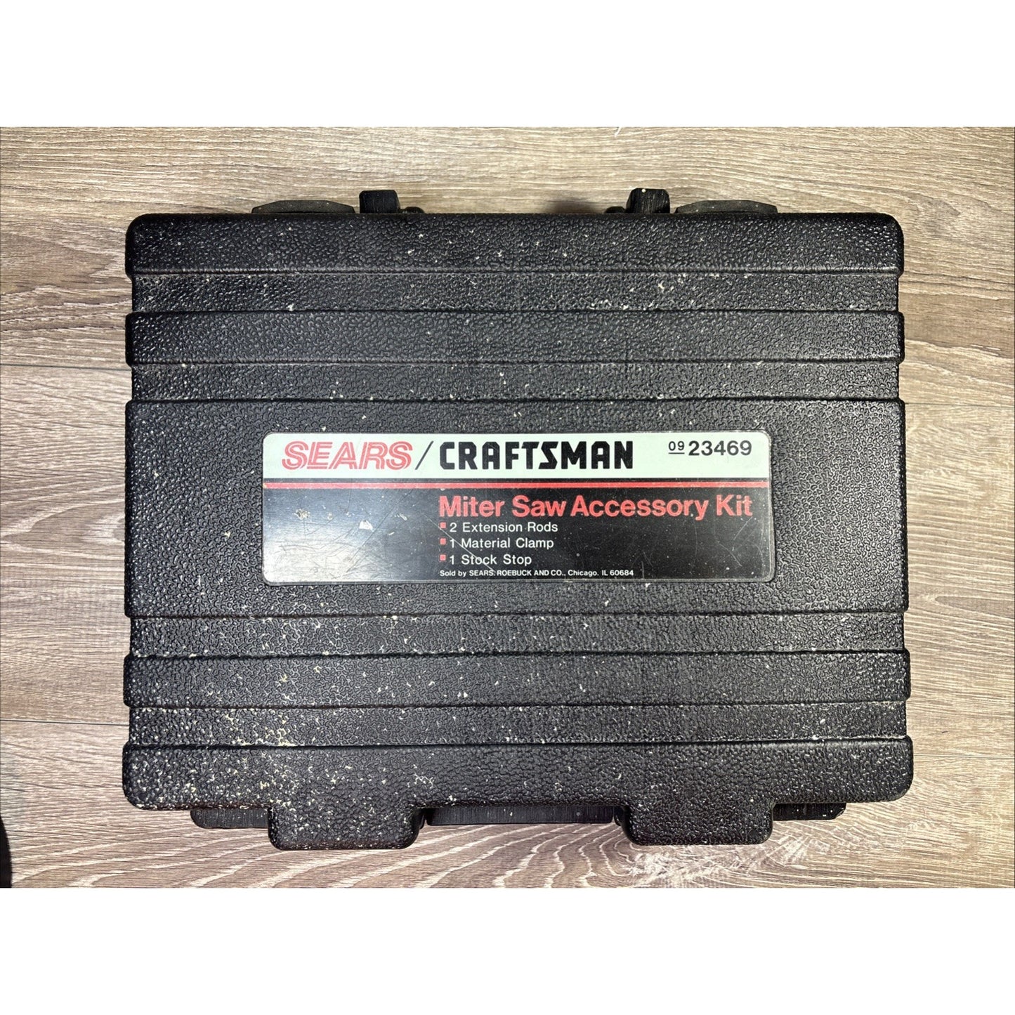 Sears Craftsman Miter Saw Extension & Clamp Kit #0923469 No Blade Vtg. T2519