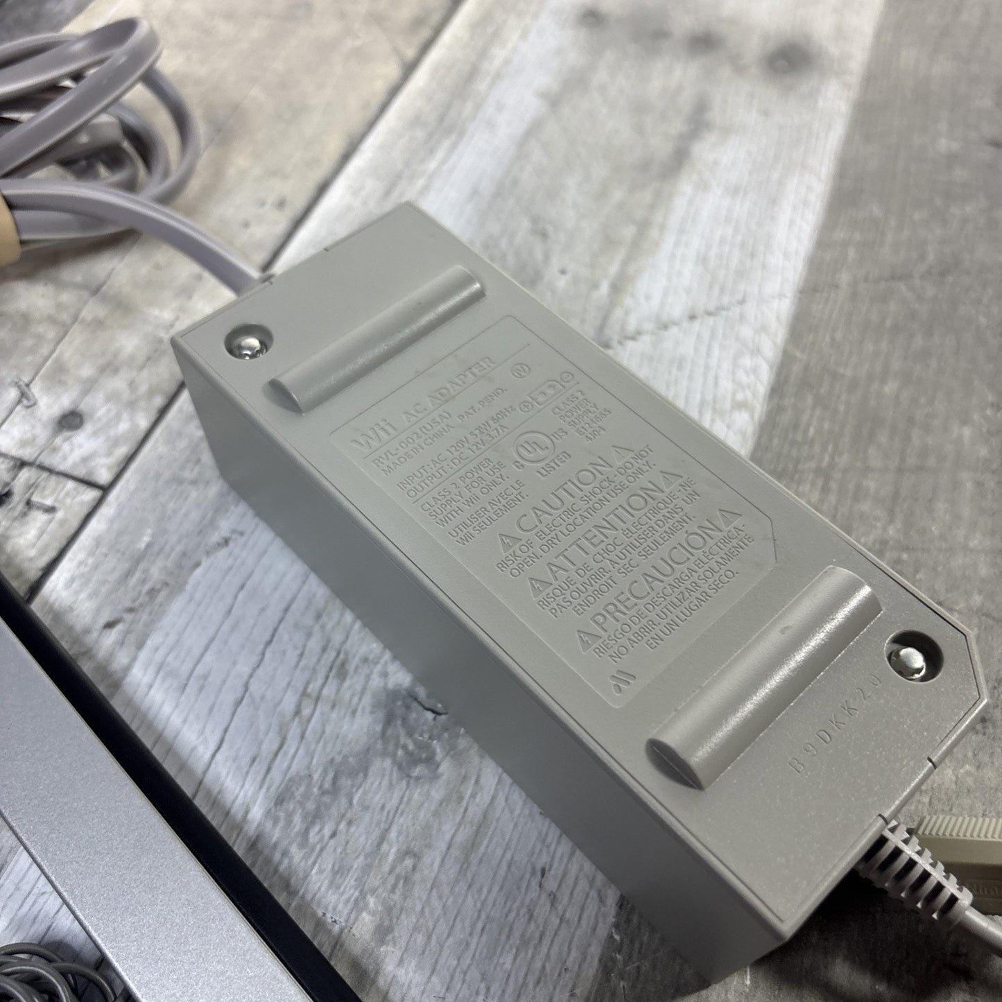 Nintendo Wii Power Cord & Sensor Bar Bundle - Genuine OEM Original