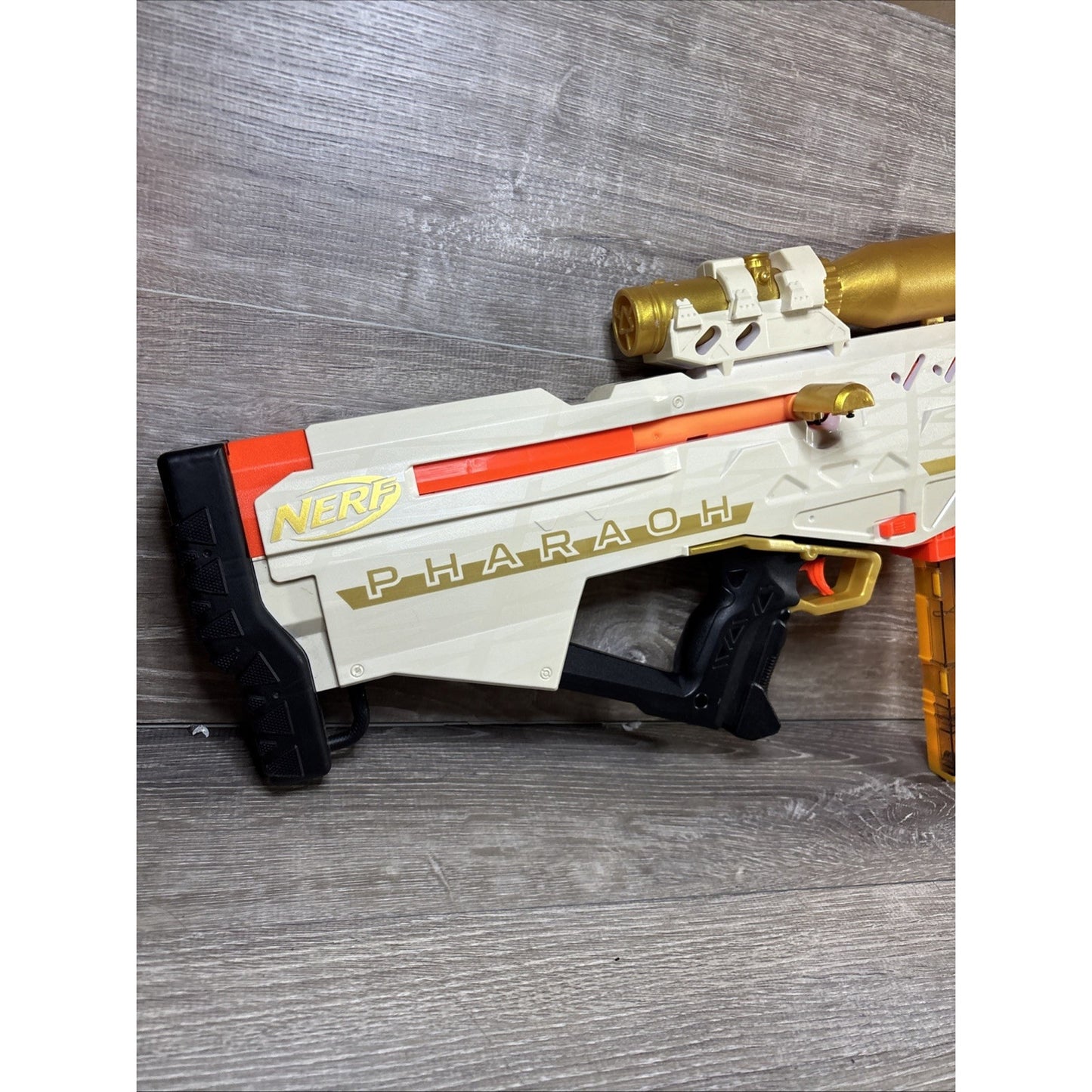 NERF Ultra Pharaoh Dart Blaster White/Orange/Gold