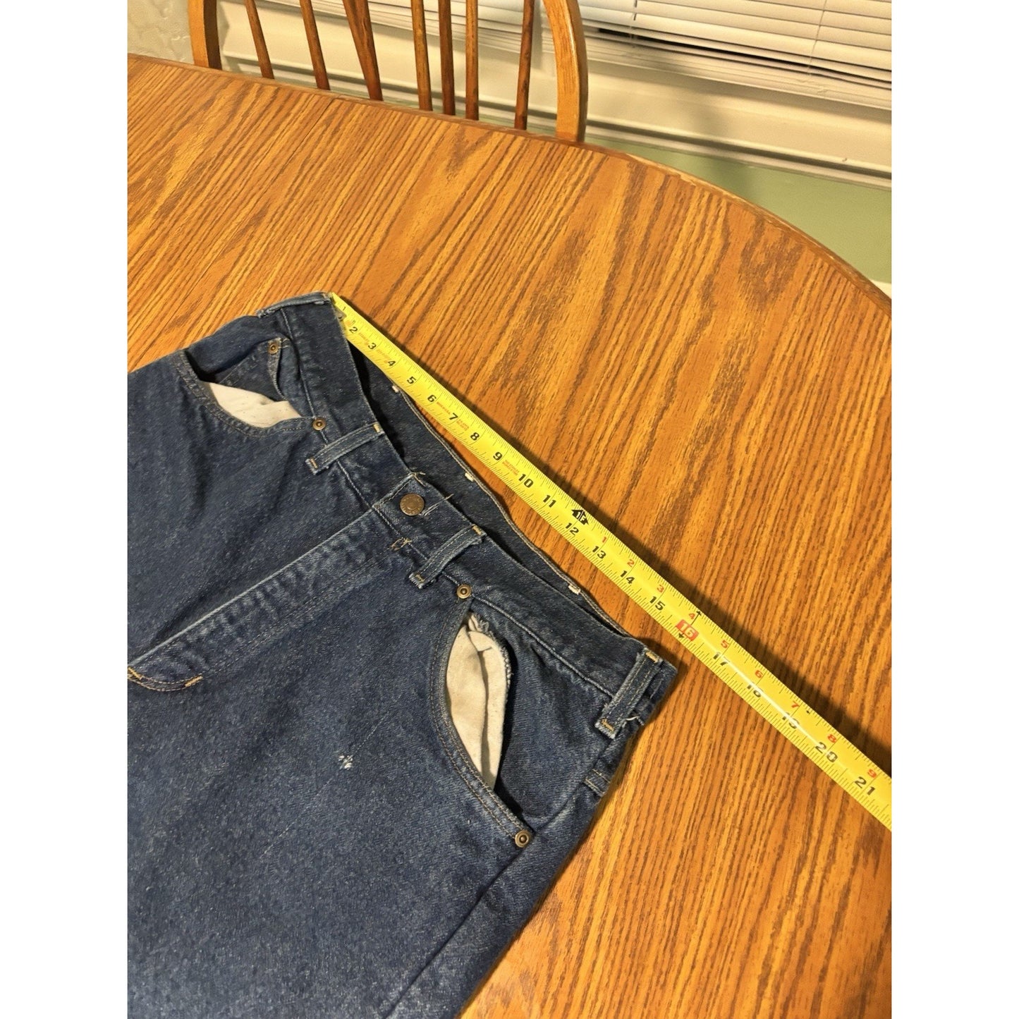 3x Vintage Carhartt Flannel Lined Jeans WF128 Made In USA Size 36x32