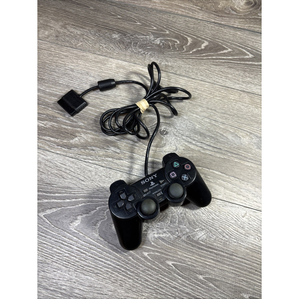 Sony PlayStation 2 Dual Shock Analog Controller - Black - SCPH-10010