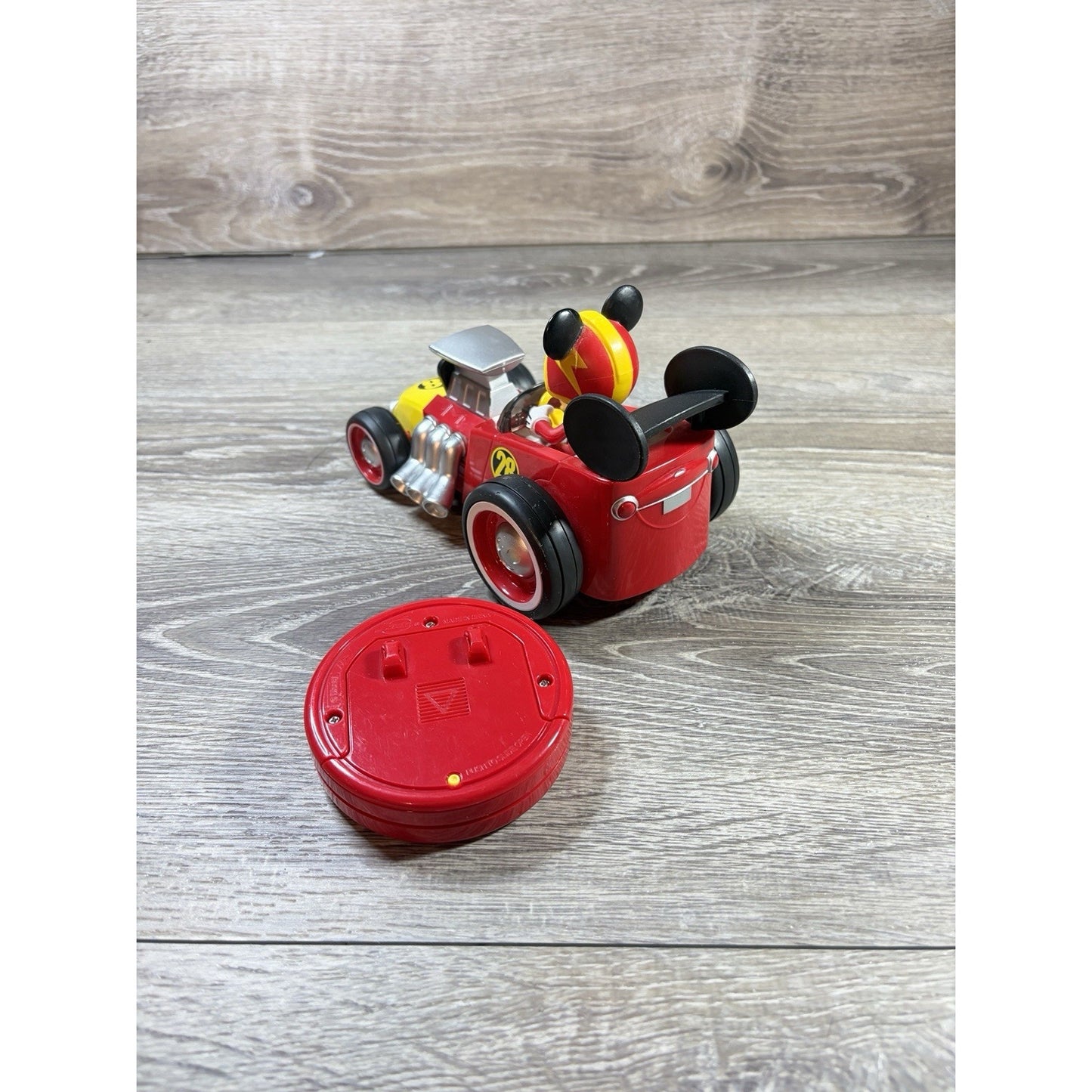 DISNEY Mickey and The Roadster Racers RC Remote Control Car Tested Working