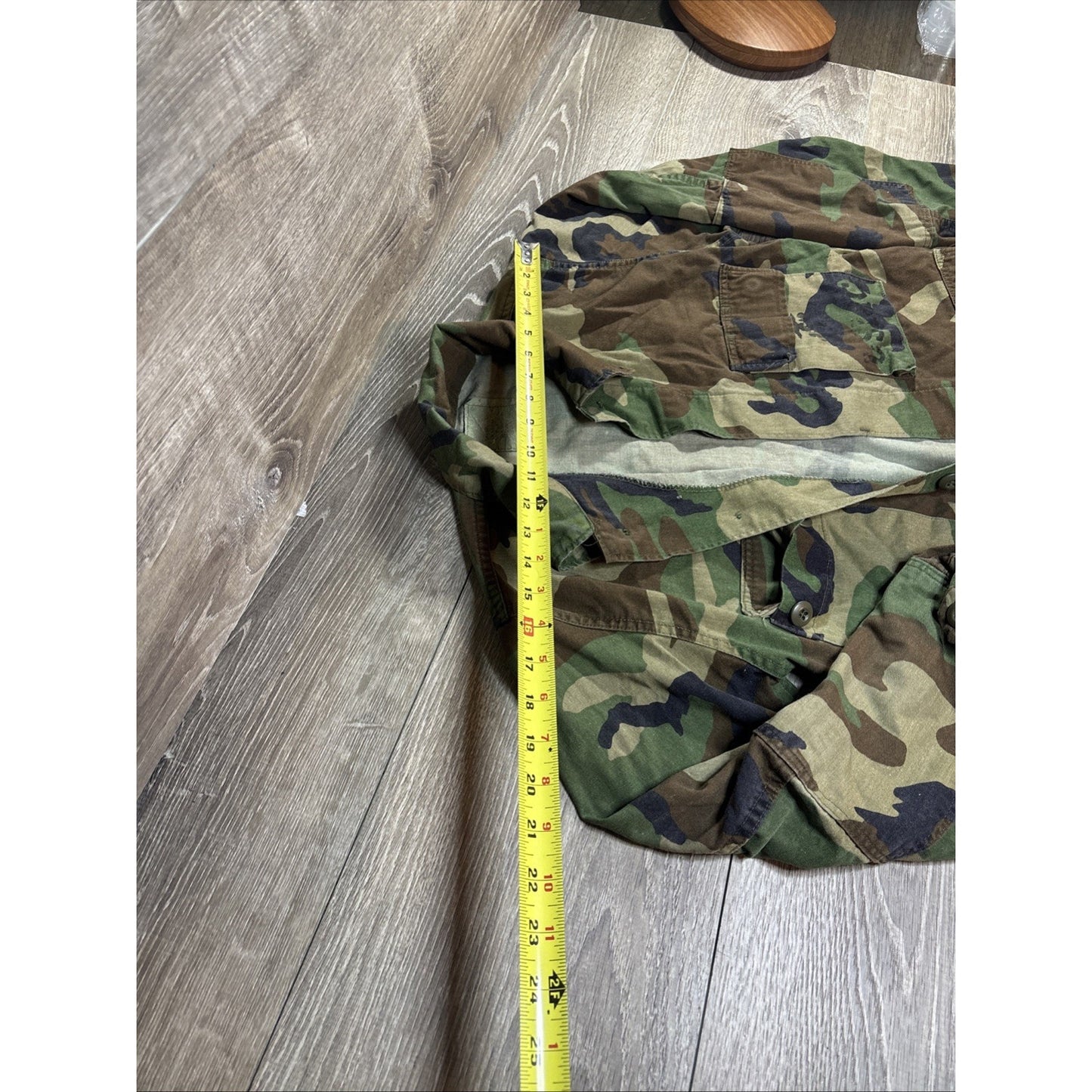 Vintage USMC Woodland BDU Field Coat Jacket X-Small Short
