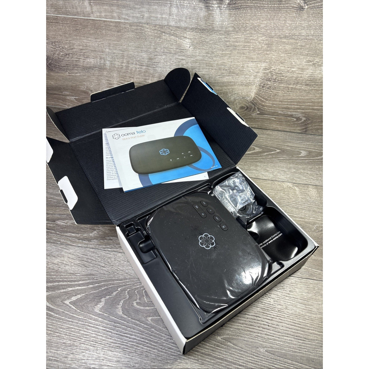 OOMA TELO Free Home Phone Service Model TELO104 New Open Box