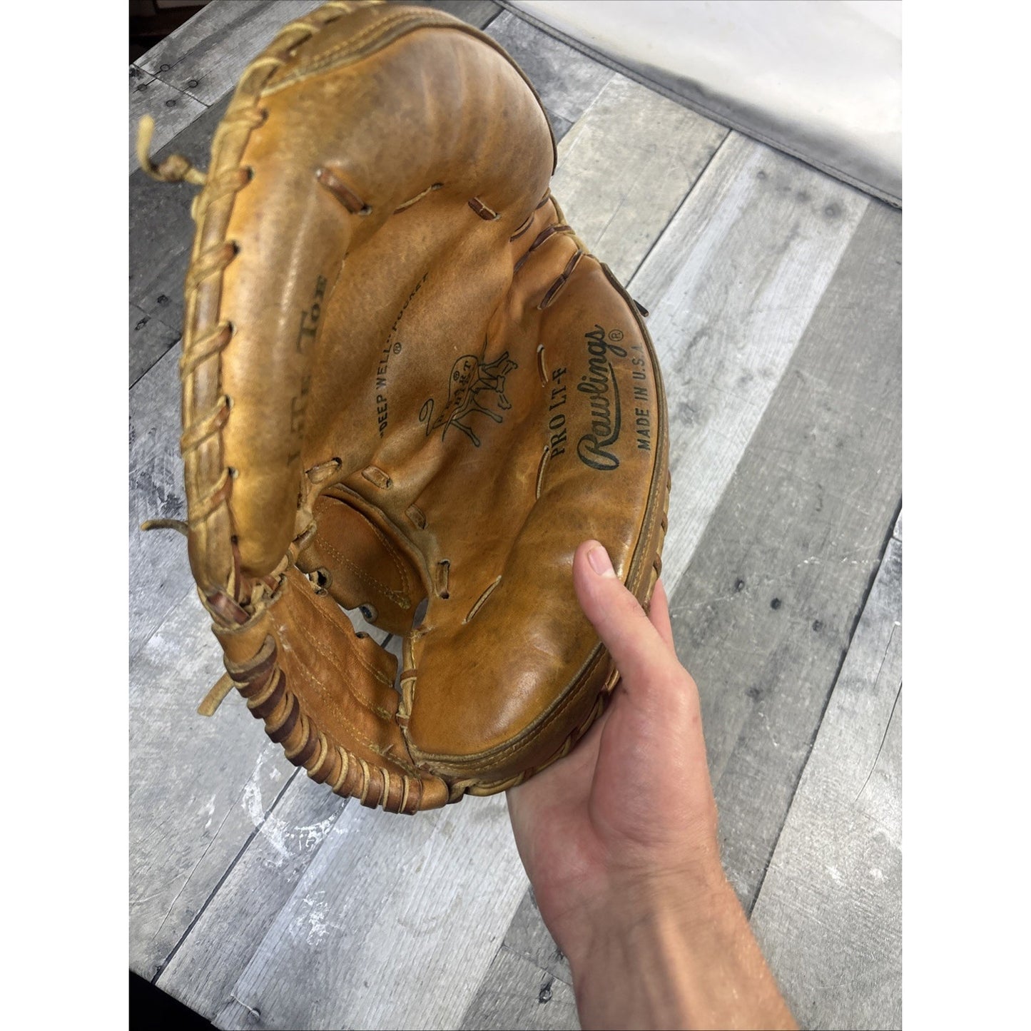 Rawlings Heart Of The Hide Lite Toe Catcher's Mitt Glove PRO-LTF - Vintage USA