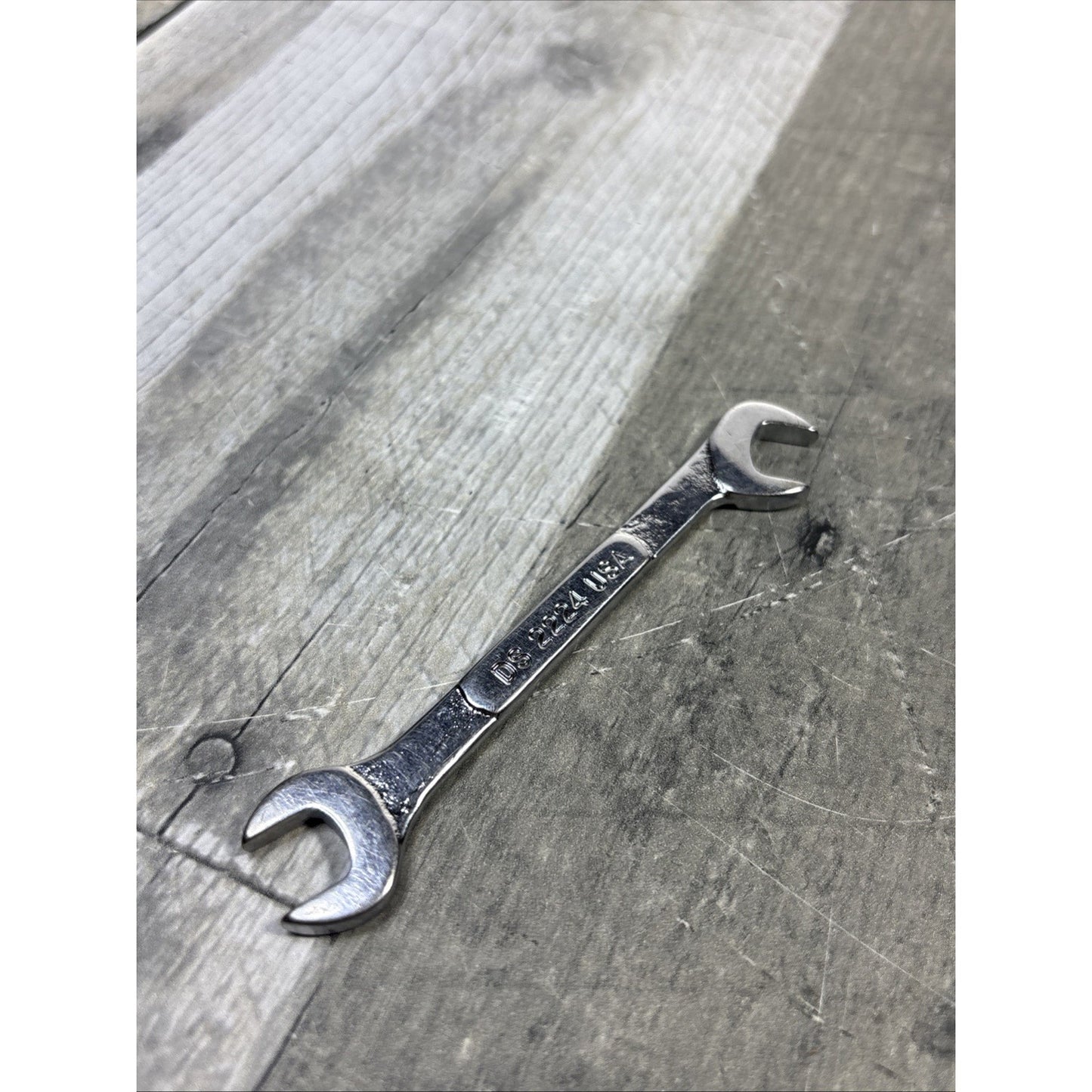 SNAP-ON DS2224 OFFSET OPEN-END 3/8 x 11/32 INCH IGNITION WRENCH USA (605)