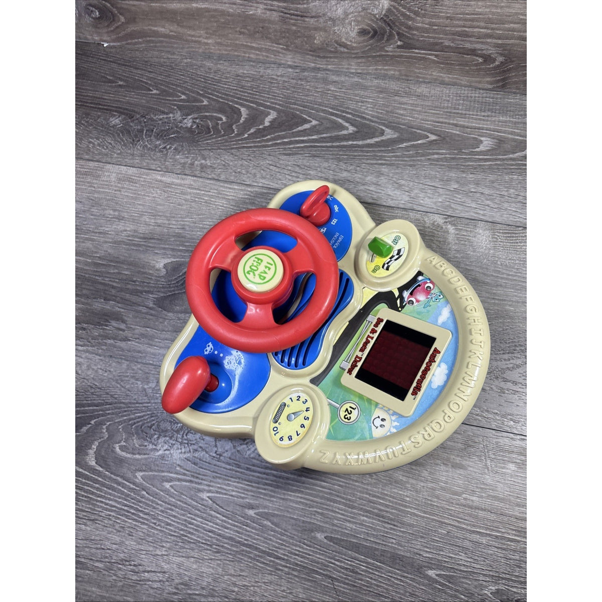 LeapFrog See & Learn Driver Toy Bilingual English Spanish Alphabet Numbers Songs