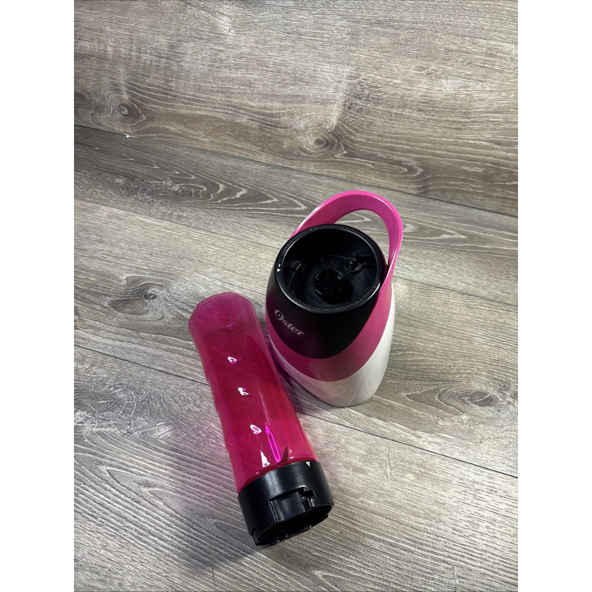 Oster MyBlend 250-Watt Personal Blender with Travel Sport Bottle Pink BLSTPB-WPK