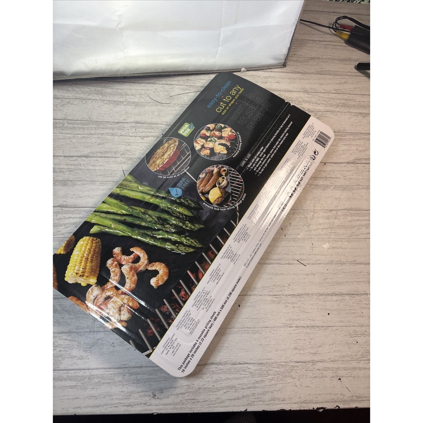 MIU Silicone Barbecue Grill Mats PBA Free Set Of 4 - New Sealed