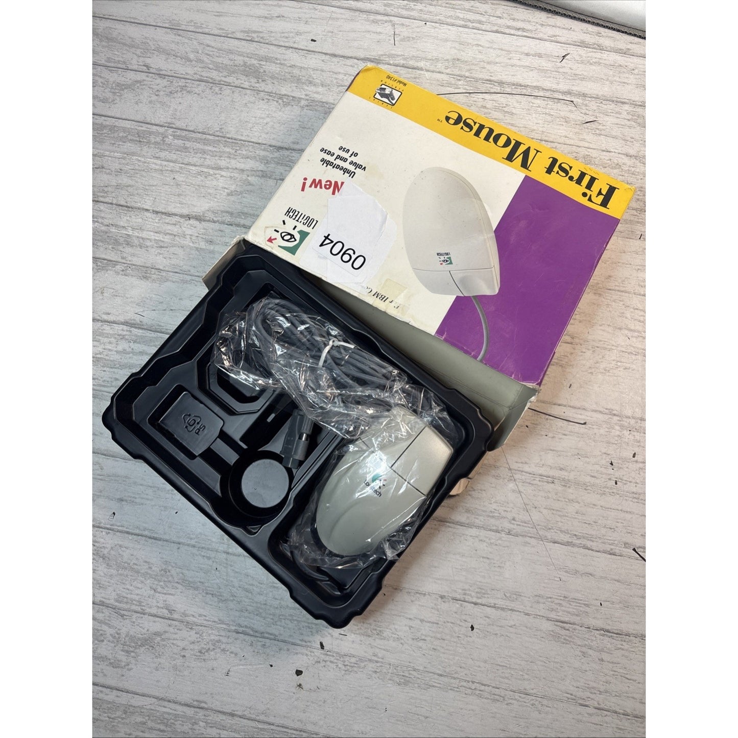 Logitech First Mouse PS/2 Wired Model IBM Compatibles New Open Box