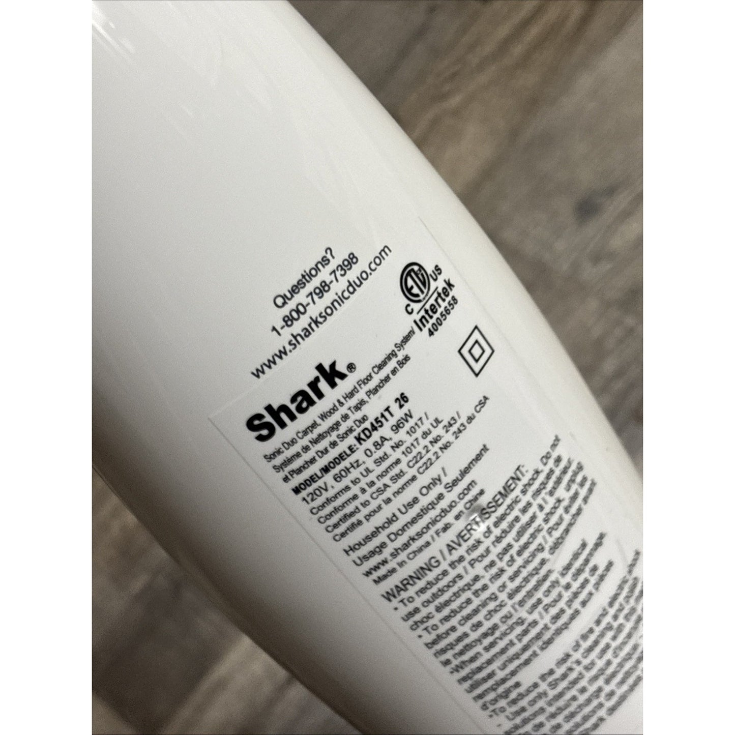 Shark Sonic Duo Scrubbing Airglide Carpet Hard Floor Cleaner