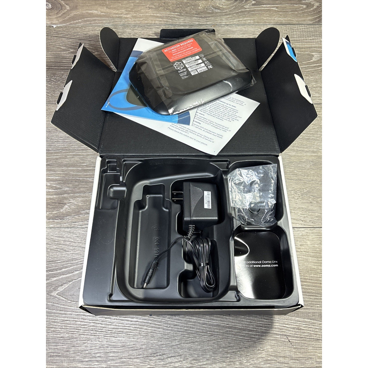 OOMA TELO Free Home Phone Service Model TELO104 New Open Box