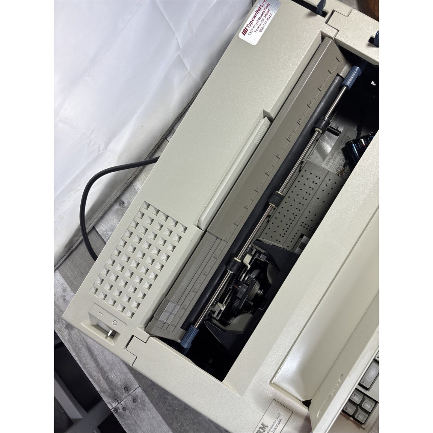 IBM Wheelwriter 3500 Lexmark Electronic Typewriter TESTED W/ Manual